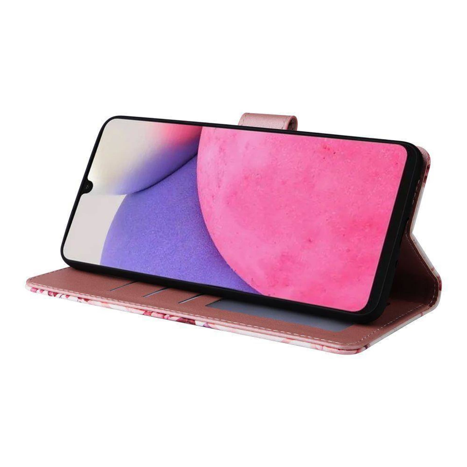 

Etui SAMSUNG GALAXY A13 4G / LTE Tech-Protect Wallet Floral Rose wzór