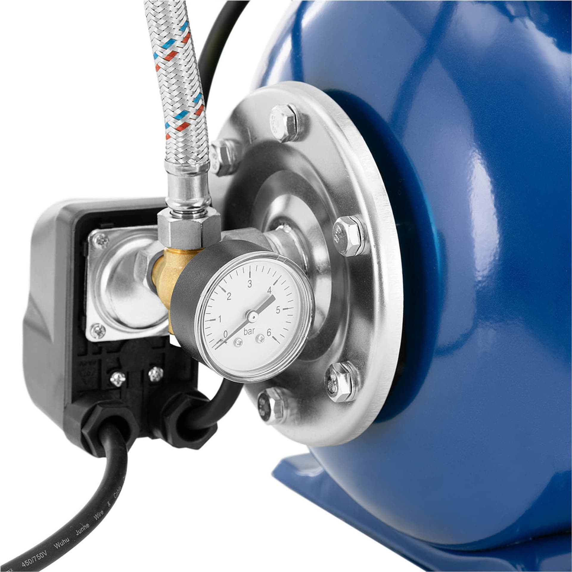 

Pompa ciśnieniowa samozasysająca hydrofor do pompowania wody 19 l 3.5 m3/h 1000 W