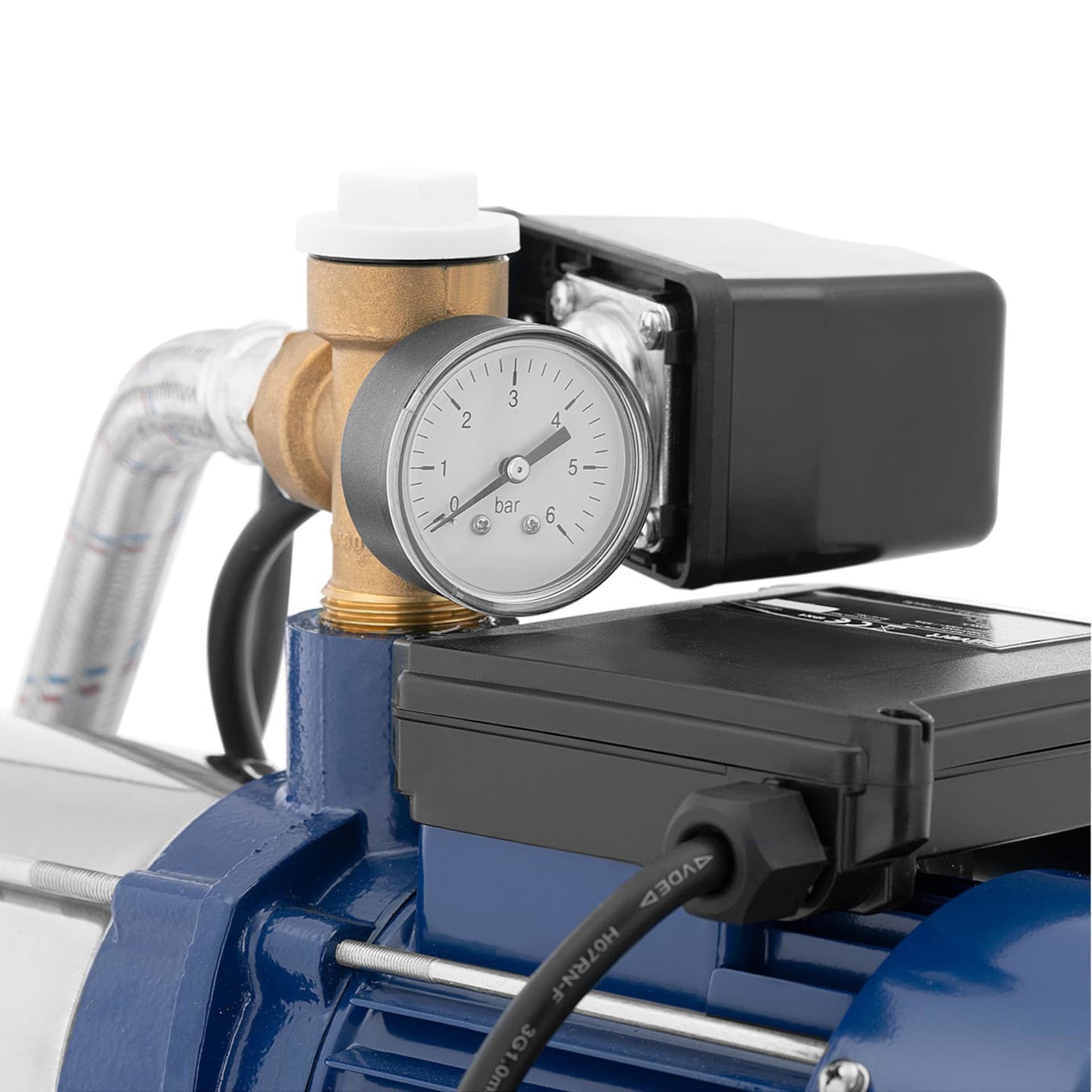 

Pompa ciśnieniowa samozasysająca hydrofor do pompowania wody 24 l 5.9 m3/h 1200 W