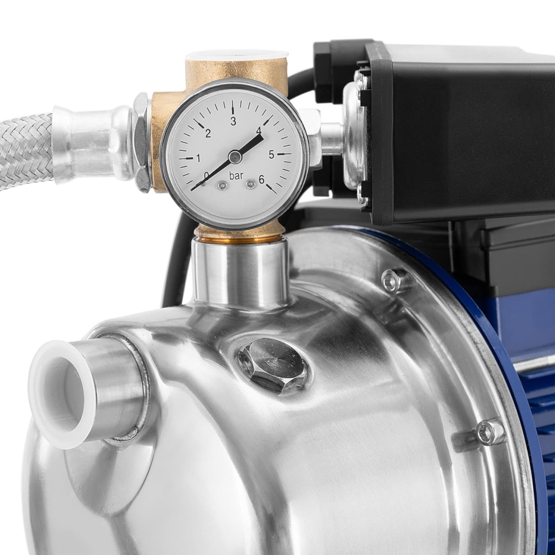 

Pompa ciśnieniowa samozasysająca hydrofor do pompowania wody 24 l 4.8 m3/h 1003 W