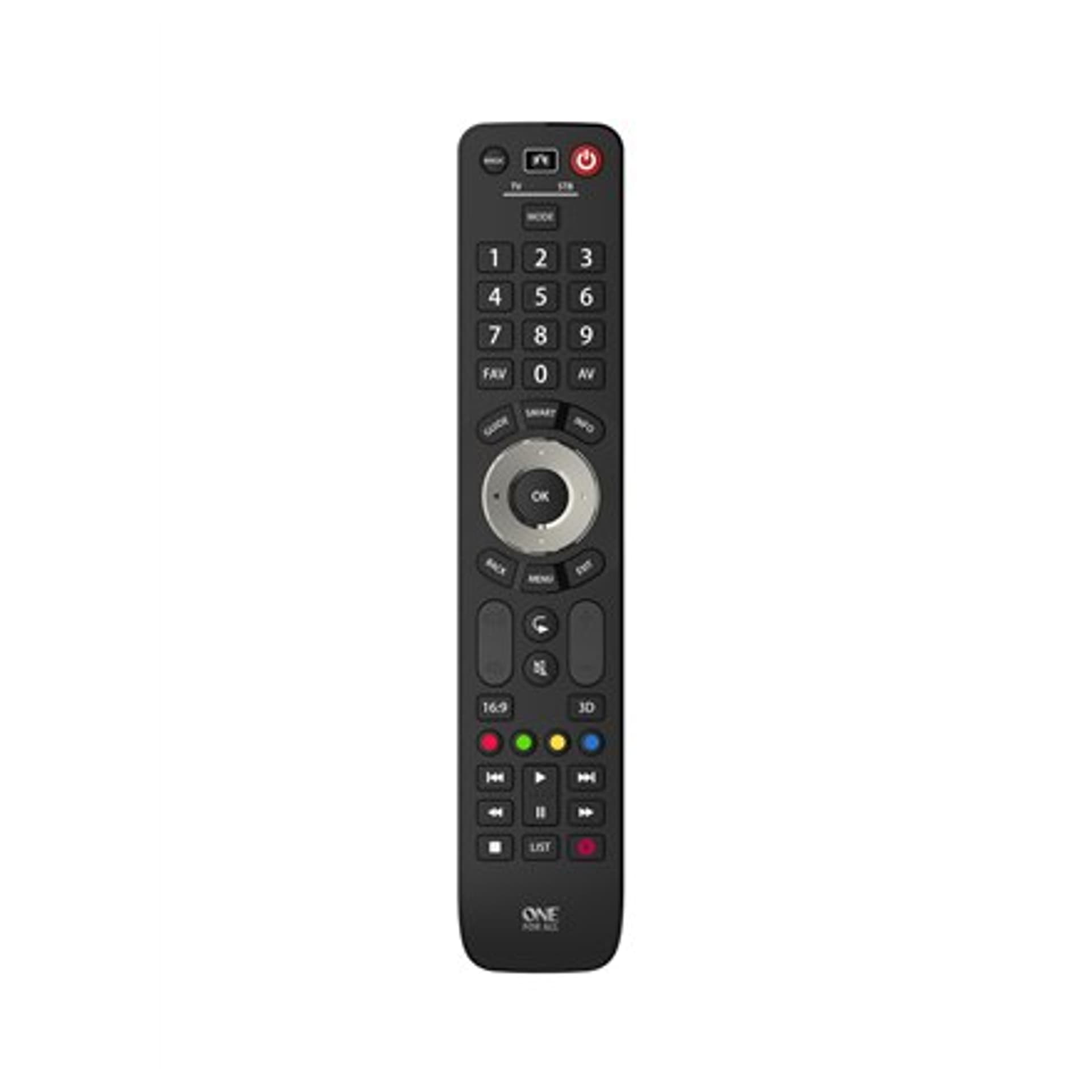 

ONE For ALL 2, Universal Evolve 2 TV Remote