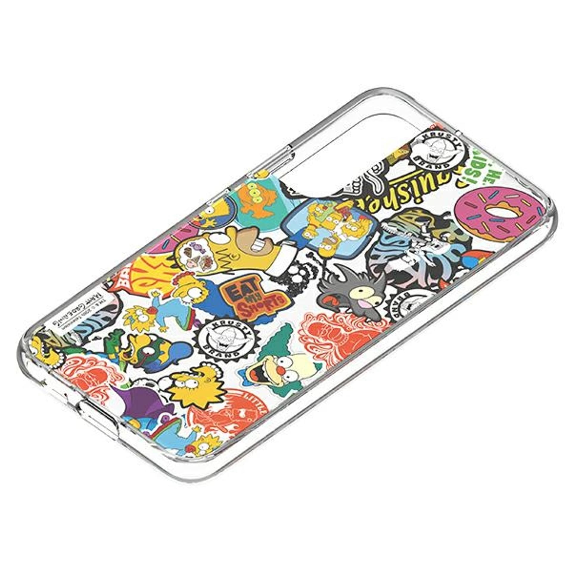 

Panel Samsung GP-TOU021HOYYW do etui Frame Cover do Galaxy S22 Simpsons Faces biały/white