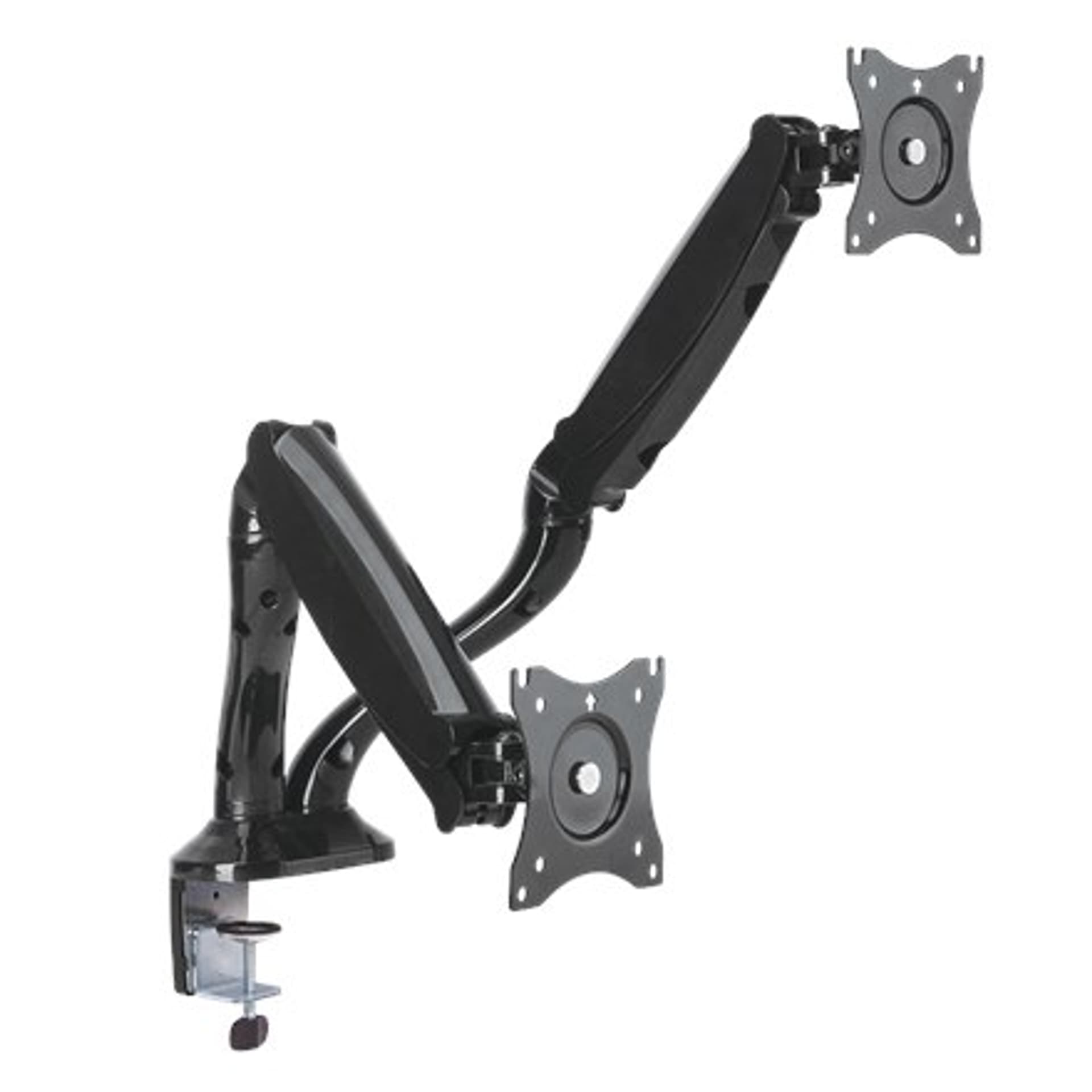 

Logilink BP0041 Dual Monitor Desk mount, 13"-27",gas spring Logilink Desk Mount, BP0041, 13-27 ", Maximum weight (capacity) 6 kg, Capacity) 6 k