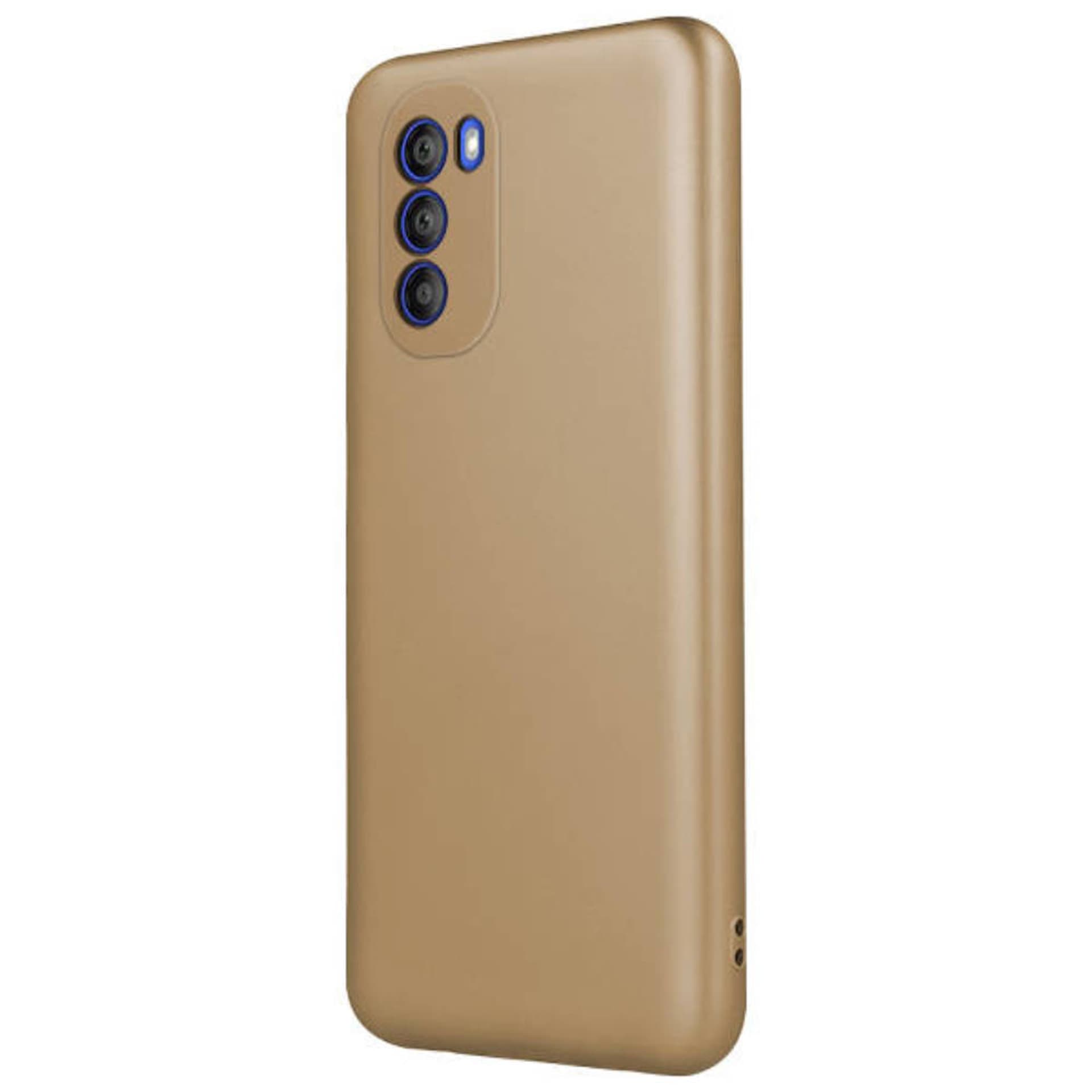 

Etui MOTOROLA MOTO G51 5G / G51 4G Metallic Case złote