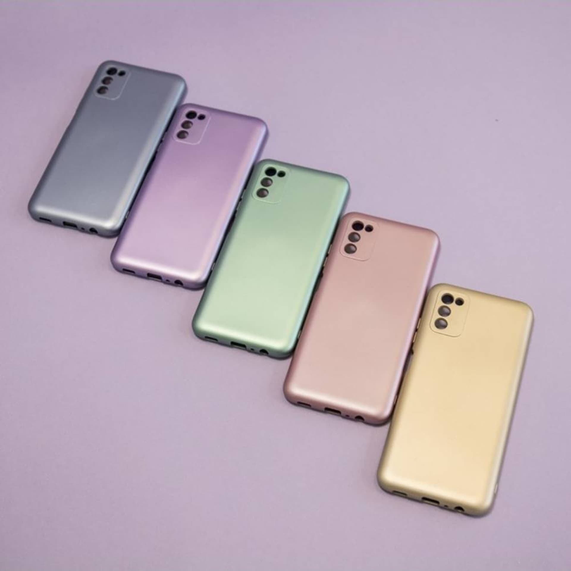 

Etui MOTOROLA MOTO G51 5G / G51 4G Metallic Case fioletowe