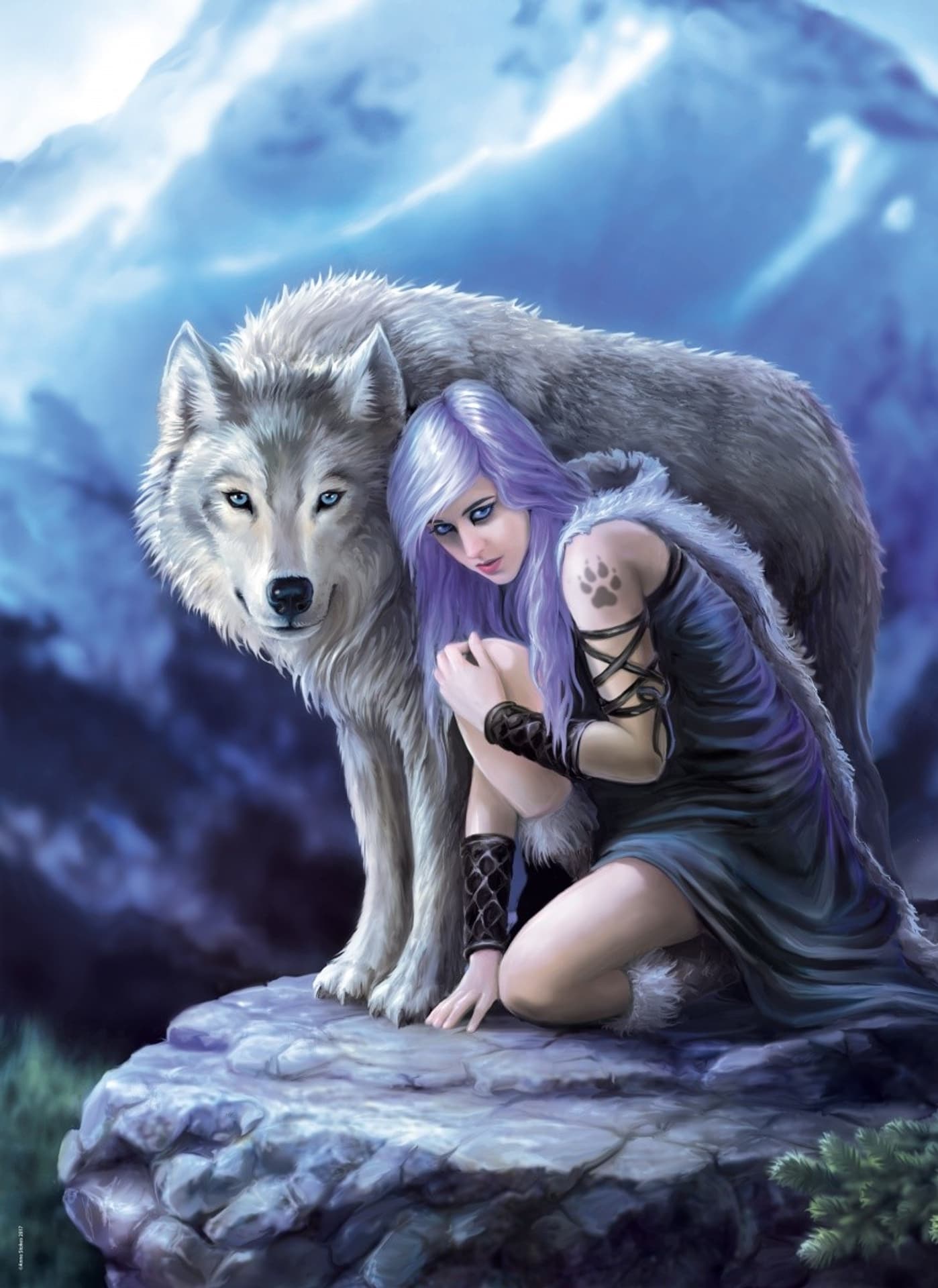 

1000 elementów Anne Stokes Collection - Opiekun