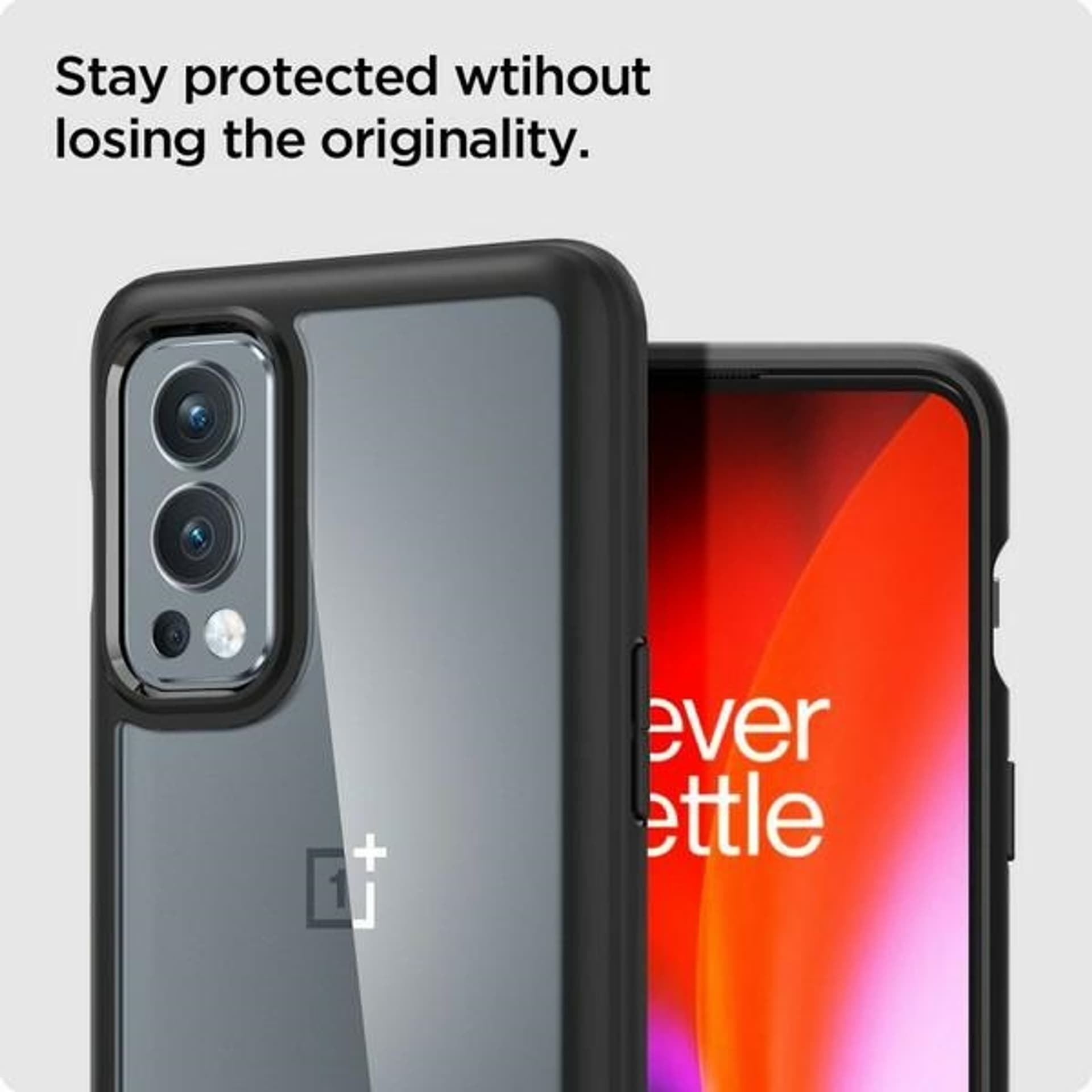 

Spigen Ultra Hybrid OnePlus Nord 2 5G czarny/black matte ACS03664