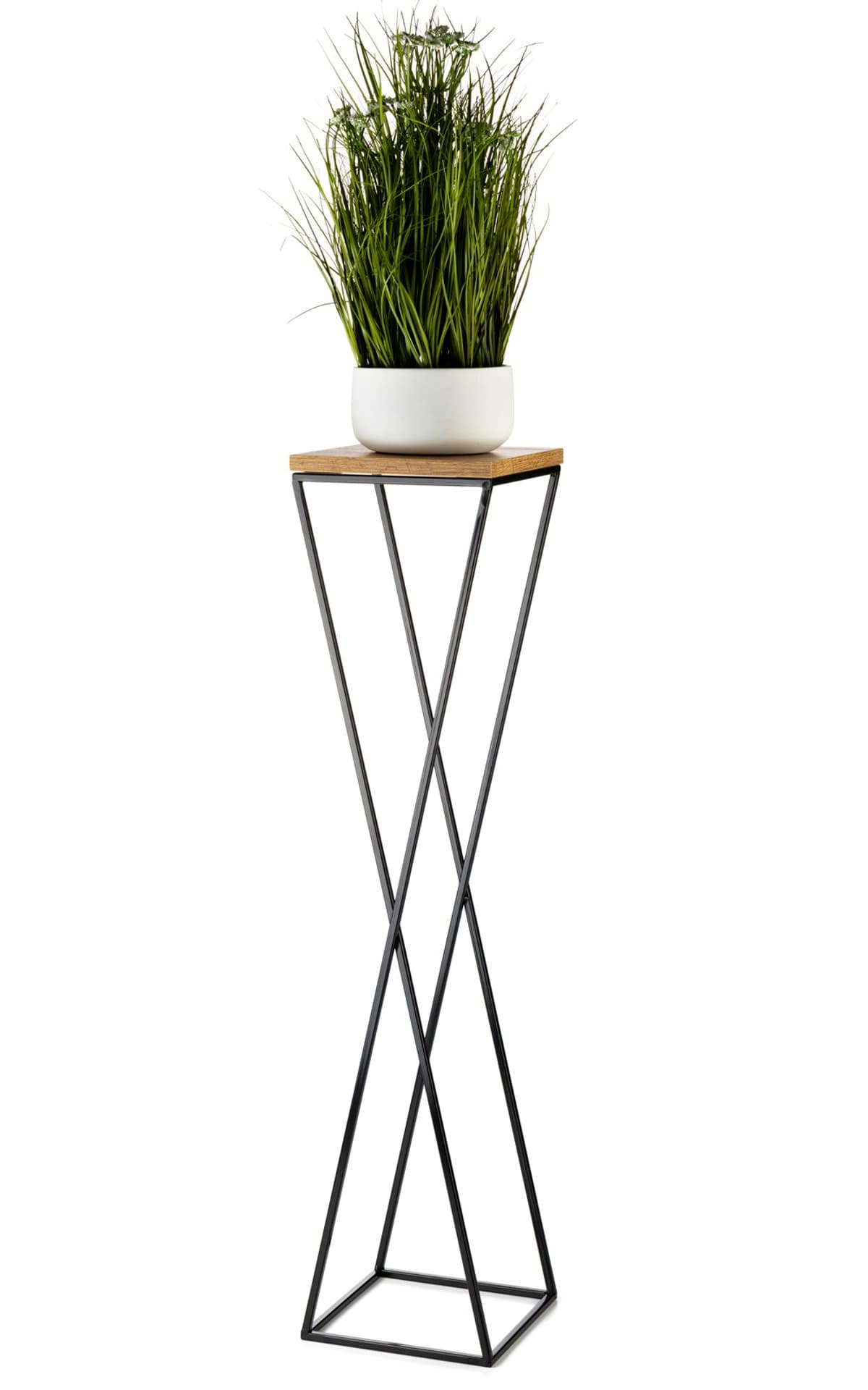 

Kwietnik stojący metalowy 100 cm LOFT industrialny