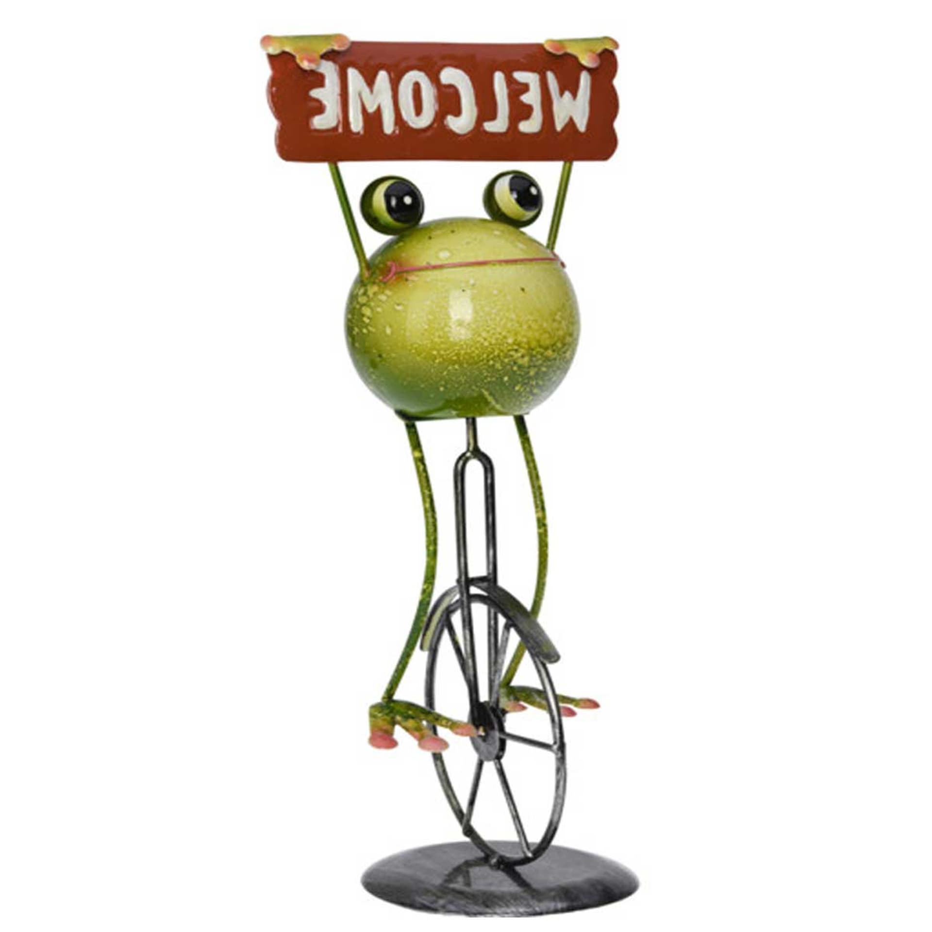 

Figurka ogrodowa Żaba Welcome