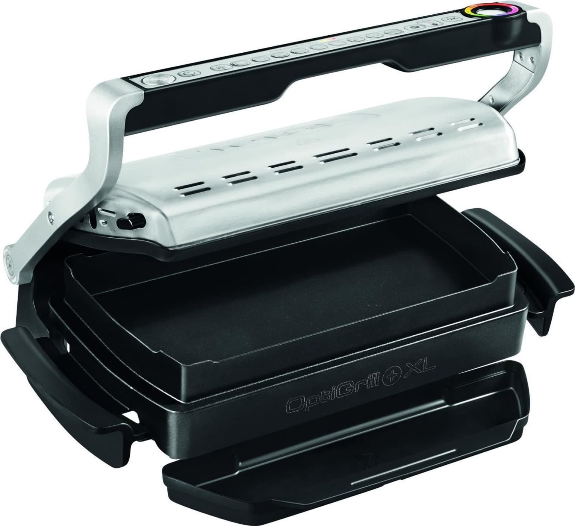 

TEFAL OptiGrill XL GC724D12 Table, 2000 W, Black/Stainless steel