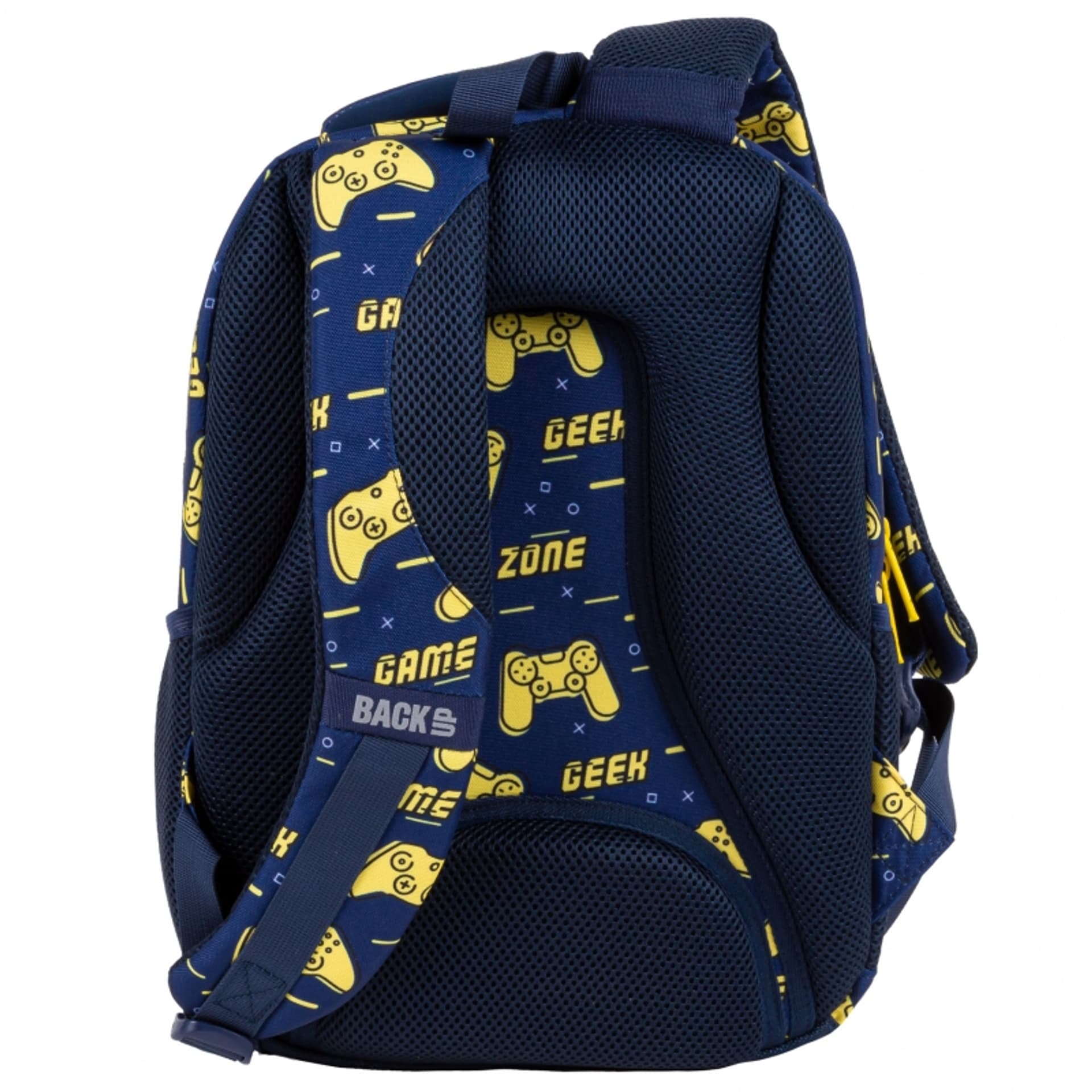 

Plecak szkolny GAMER 3 komory profilowane plecy BackUp