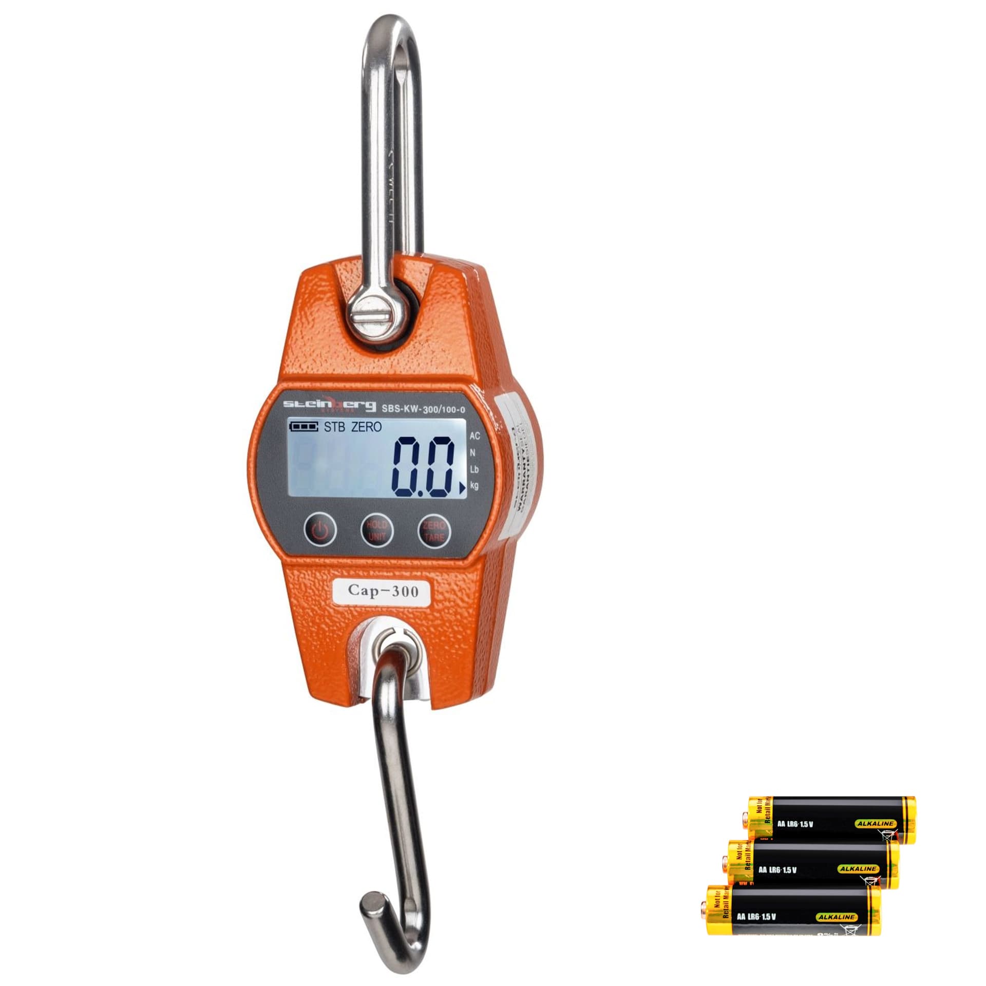 

Waga hakowa łowiecka dla myśliwych handlowa SBS-KW-300/100-O LCD do 300kg