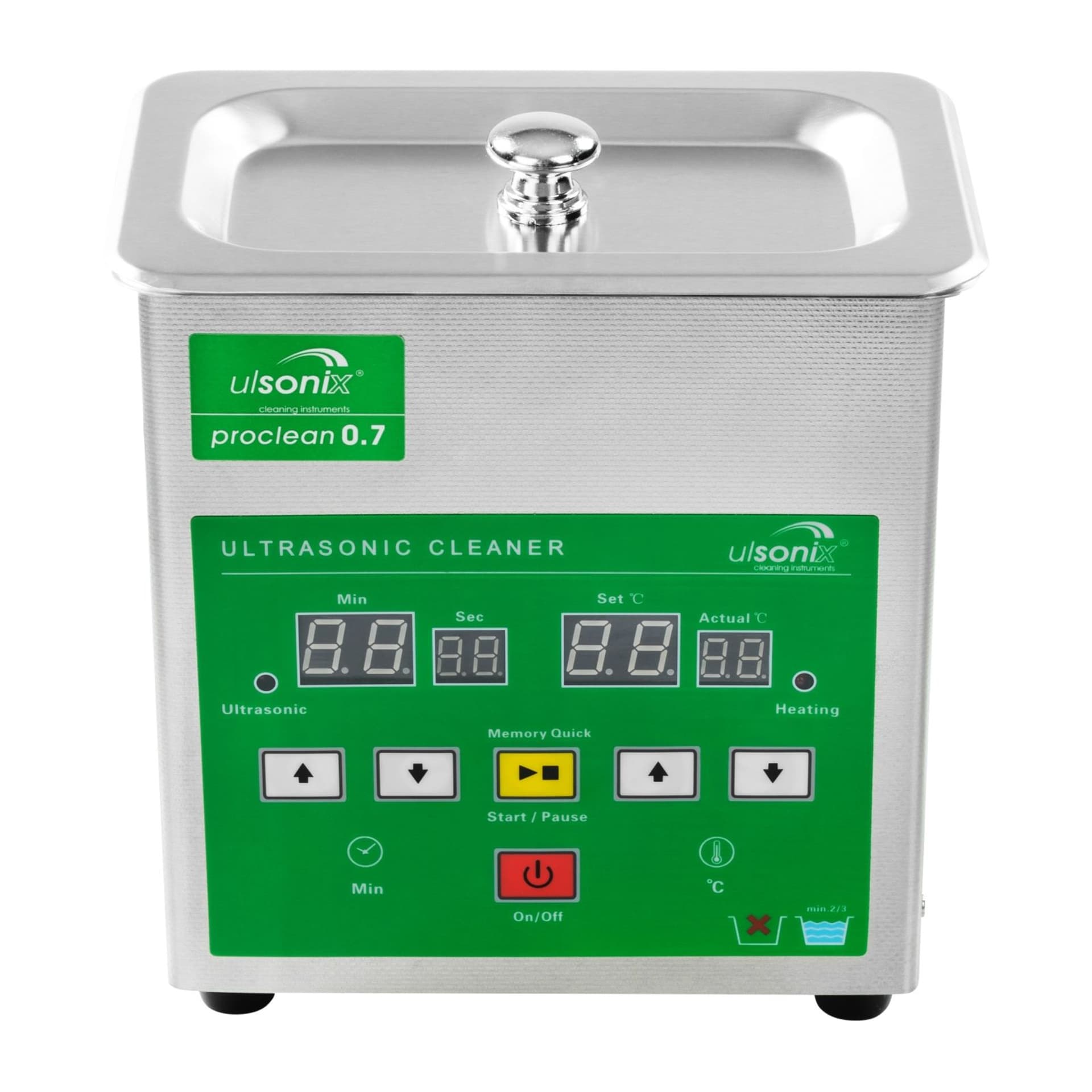 

Myjka wanienka ultradźwiękowa PROCLEAN 0.7 pojemność 0,7L