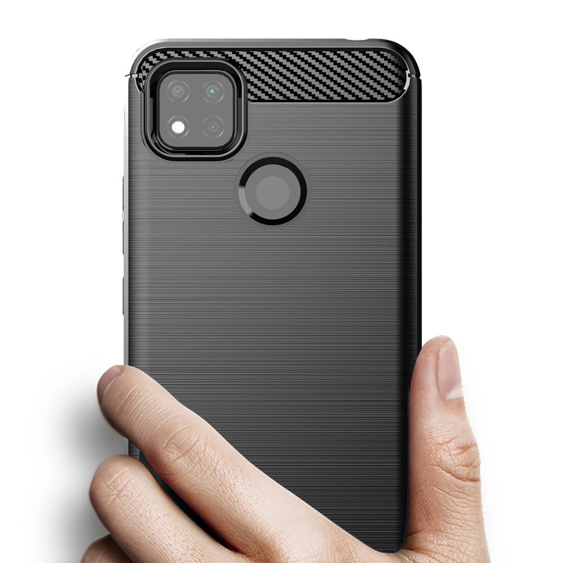

Etui XIAOMI REDMI 9C Nexeri Carbon Pancerne czarne