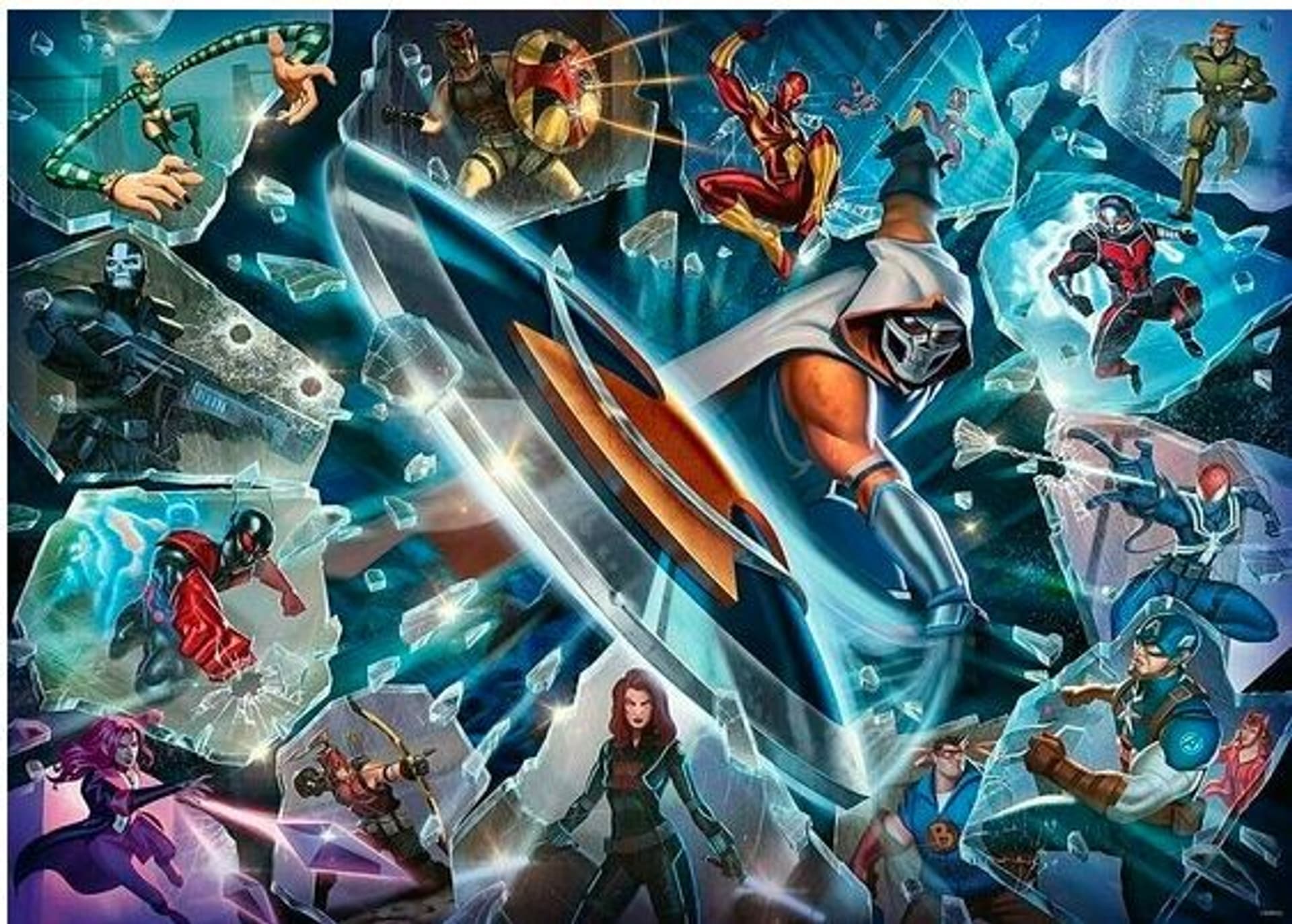 

Puzzle 2D 1000 elementów Villainous. Taskmaster