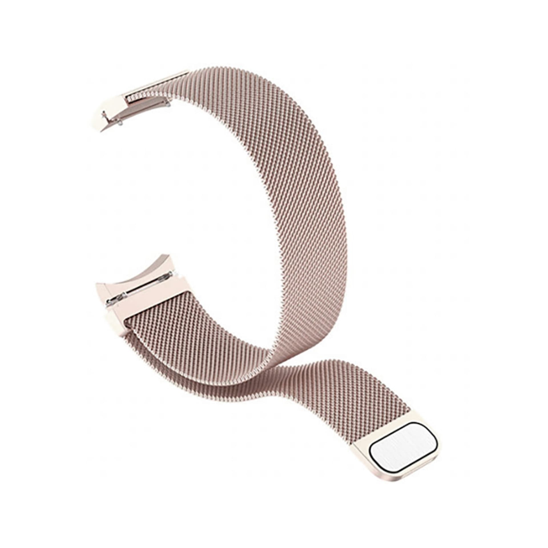 

PURO Milanese Magnetic Band – Pasek ze stali nierdzewnej do Samsung Galaxy Watch 5 / Watch 5 Pro / Watch 4 / Watch 4 Classic (różowe złoto)