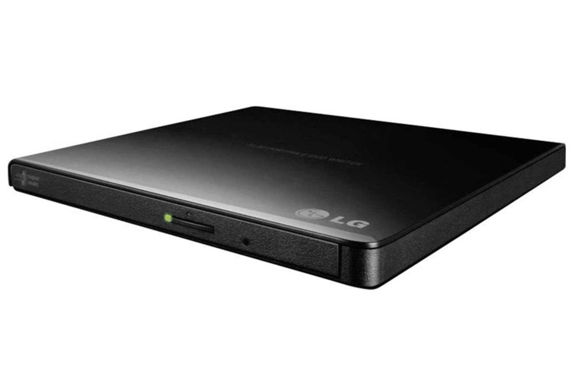 

H.L Data Storage Ultra Slim Portable DVD-Writer GP57EB40 Interface USB 2.0, DVD±R/RW, CD read speed 24 x, CD write speed 24 x, B