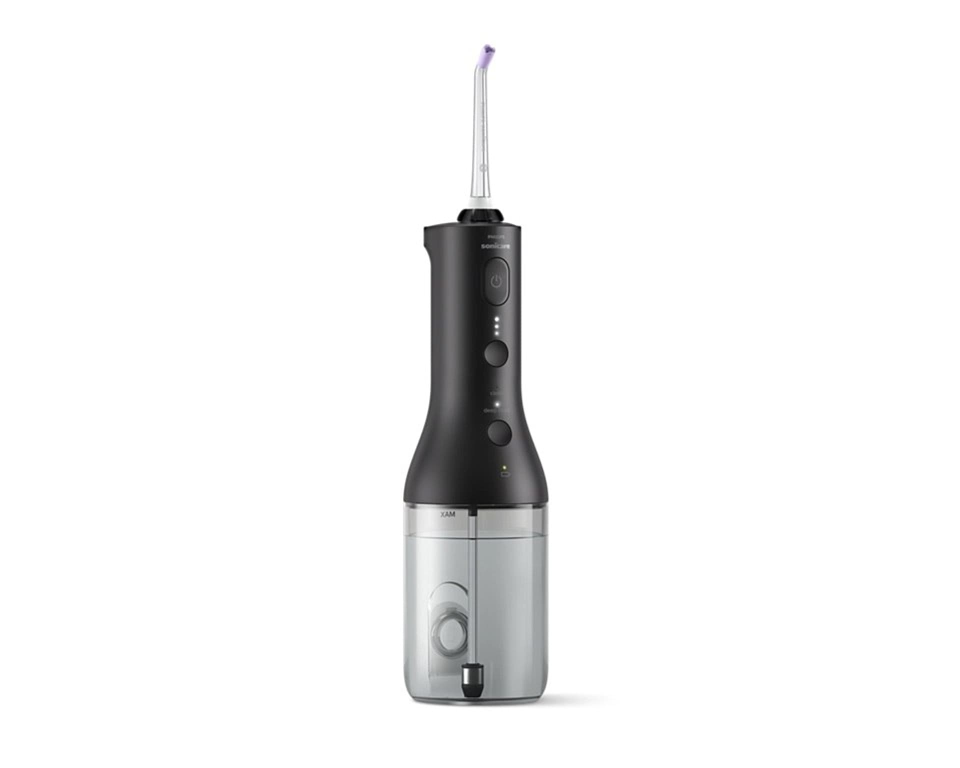 

Philips Sonicare Cordless Power Flosser 3000 HX3806/33 Oral Irrigator Cordless, Number of heads 1, Black