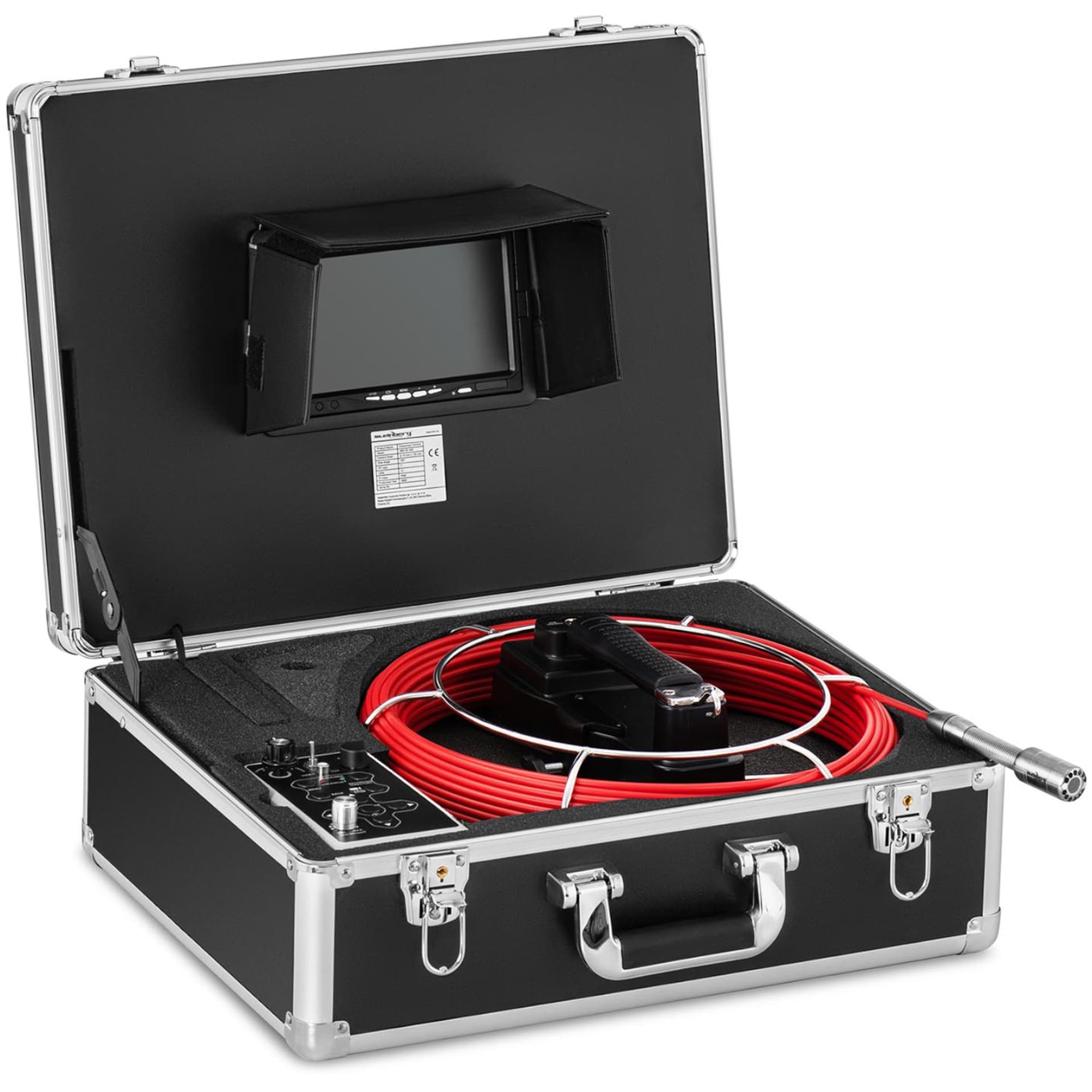 

Endoskop kamera diagnostyczna inspekcyjna w walizce 12 LED TFT 7 '' SD 30 m