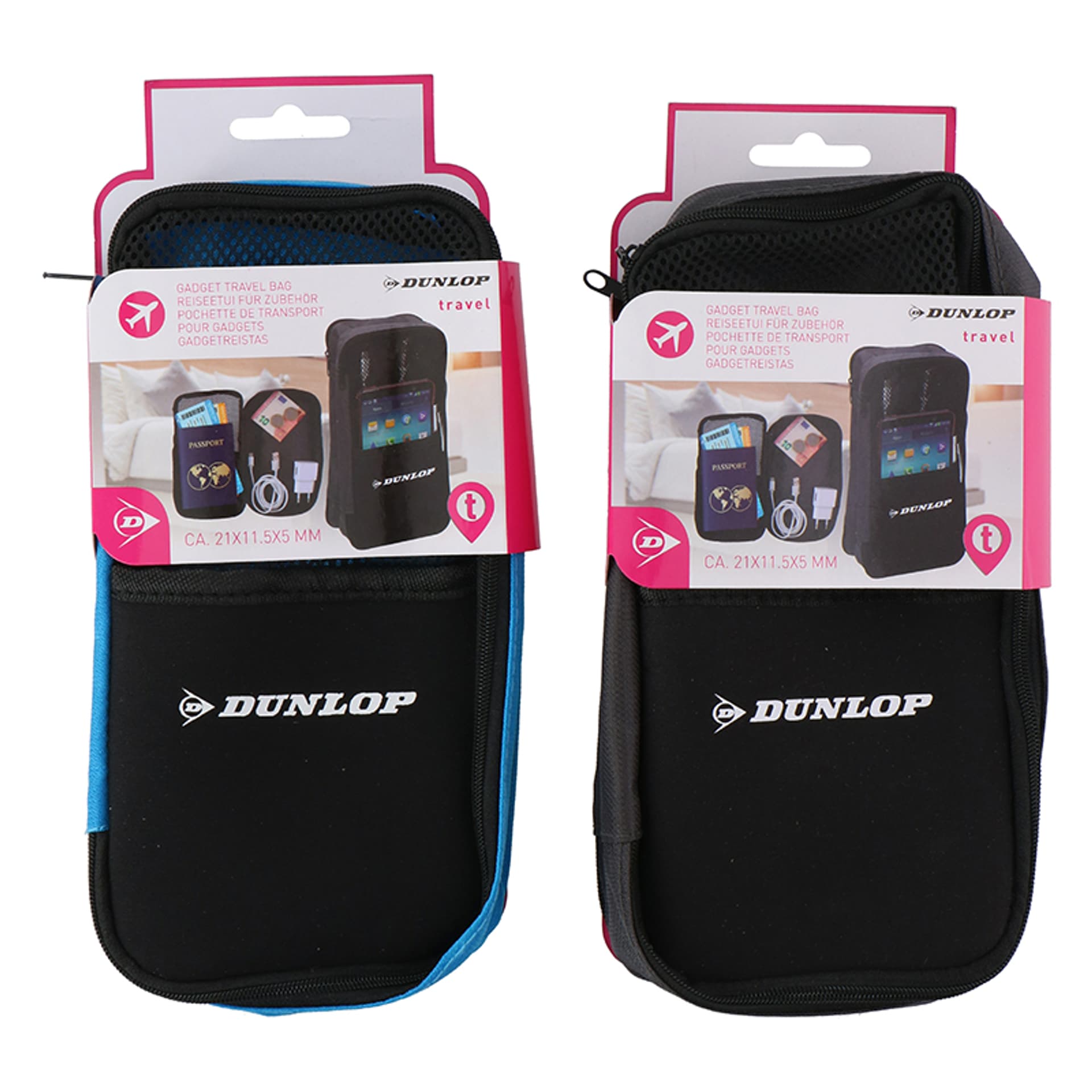 

Dunlop – Etui / organizer podróżny na akcesoria (czarny)