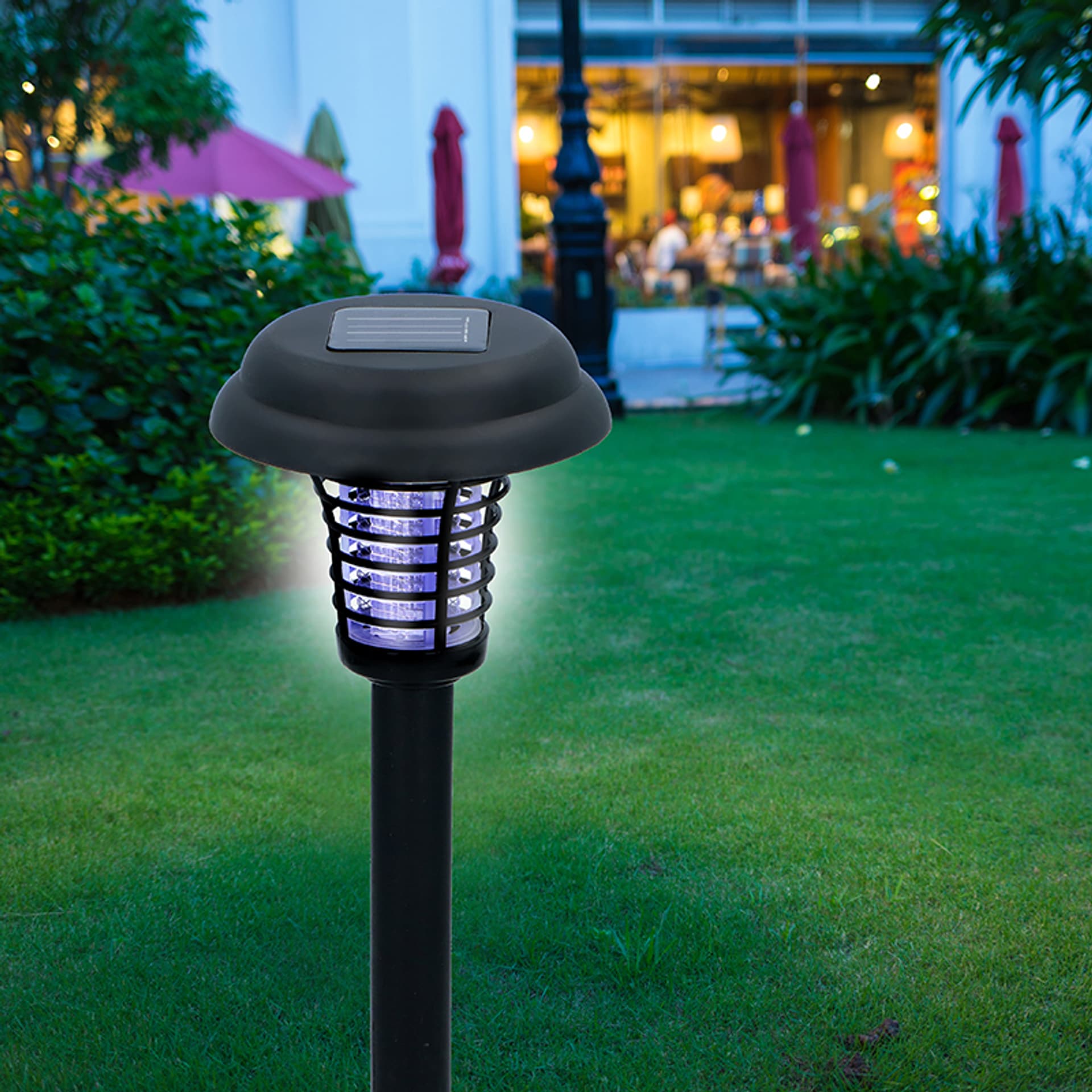 

Grundig - Lampa solarna owadobójcza 2w1