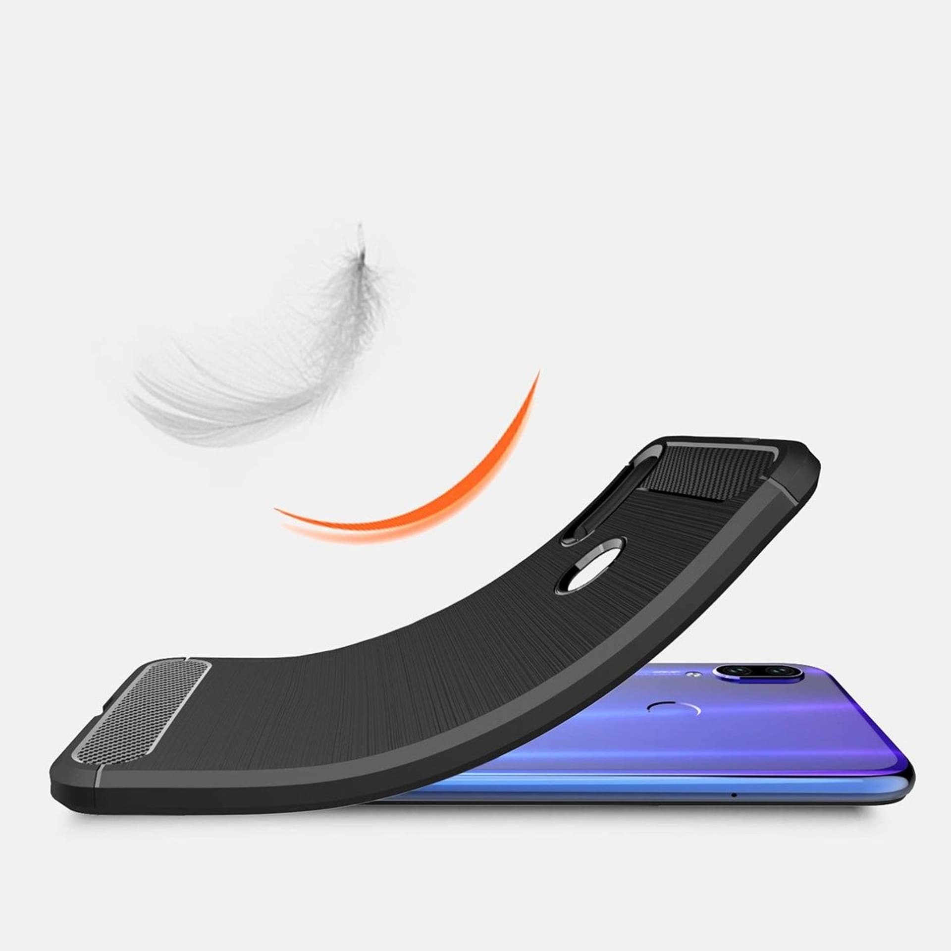 

Etui HUAWEI P SMART Z Nexeri Carbon Pancerne czarne