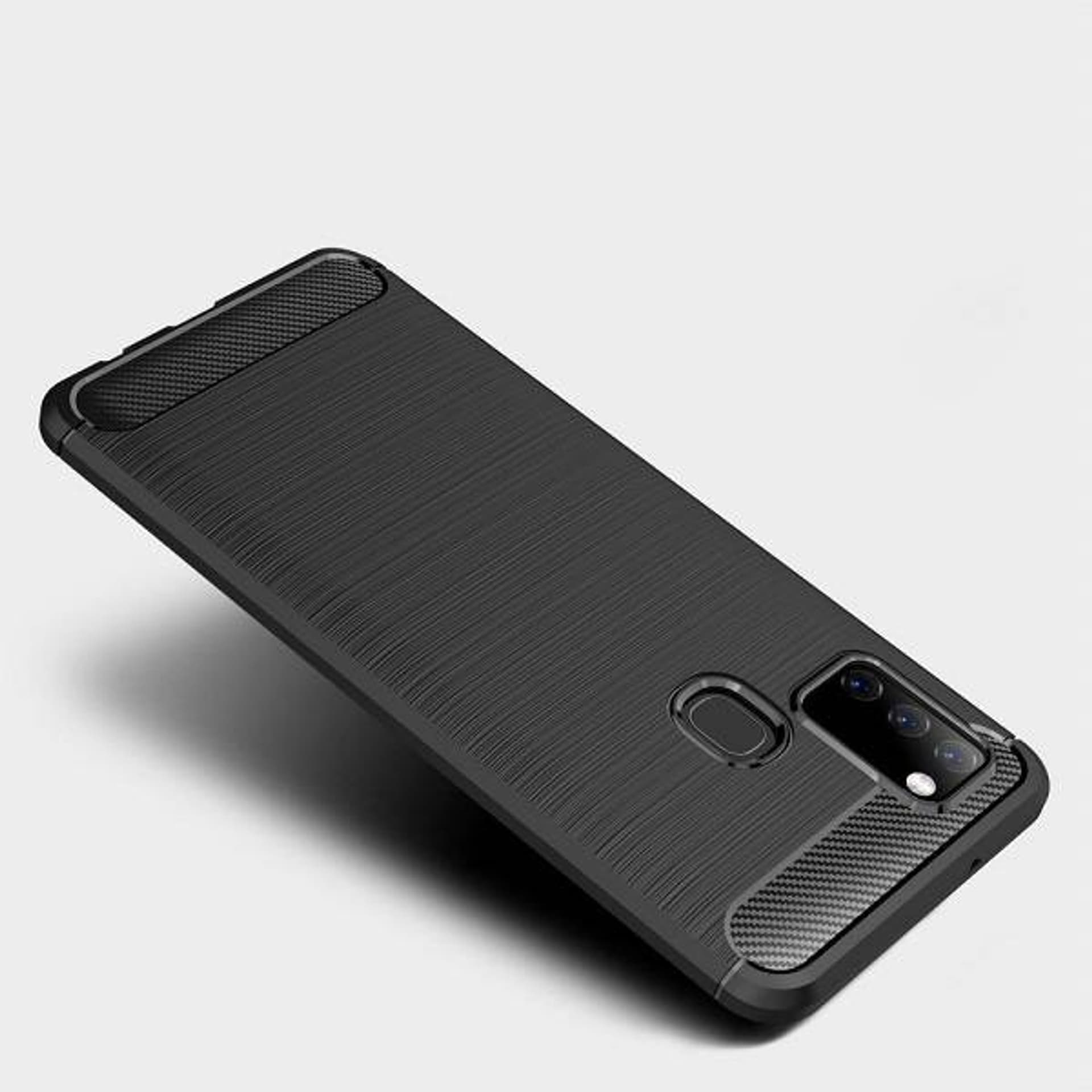 

Etui SAMSUNG GALAXY A21S Nexeri Carbon Pancerne czarne