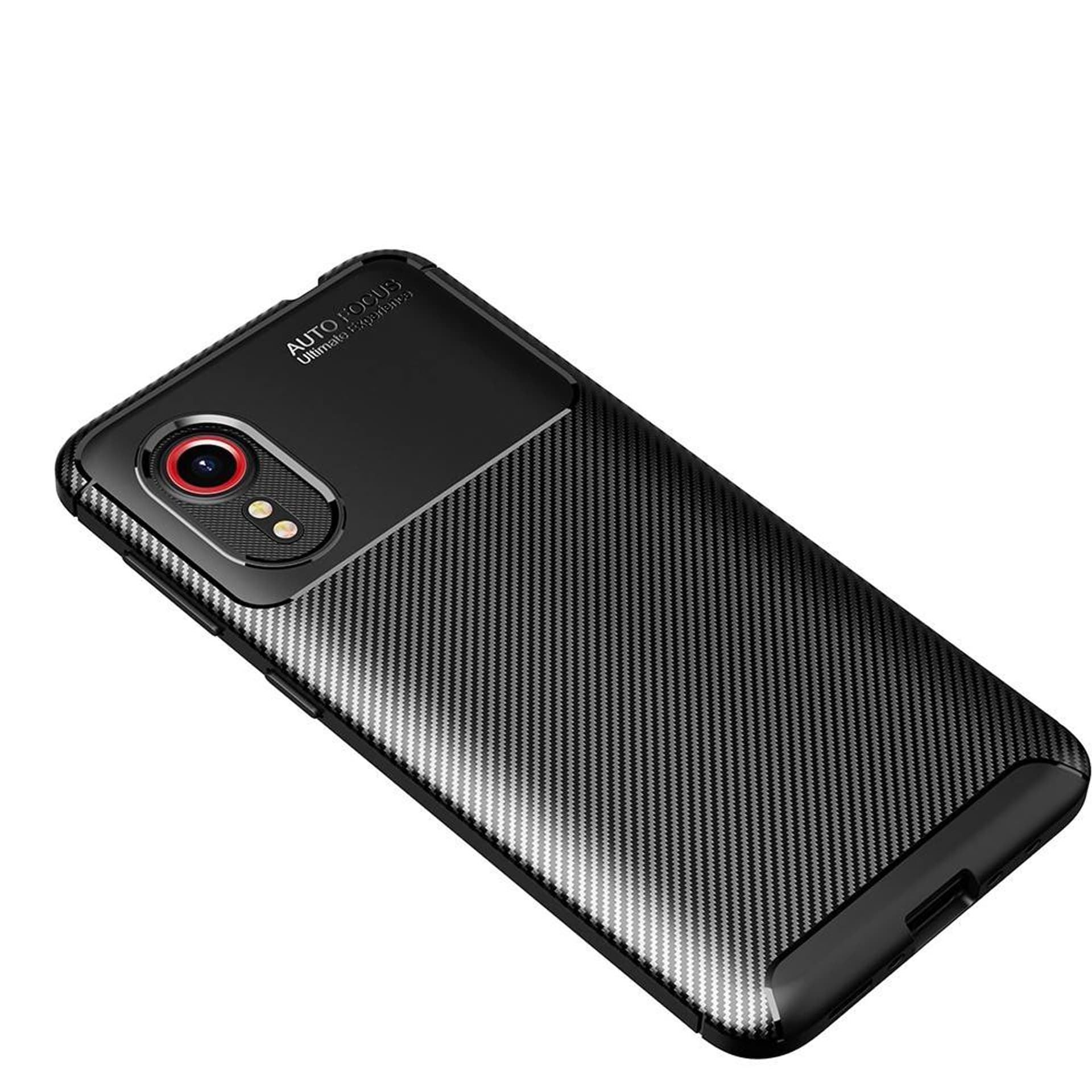 

Etui SAMSUNG GALAXY XCOVER 5 Pancerne Shockproof Carbon Fiber czarne