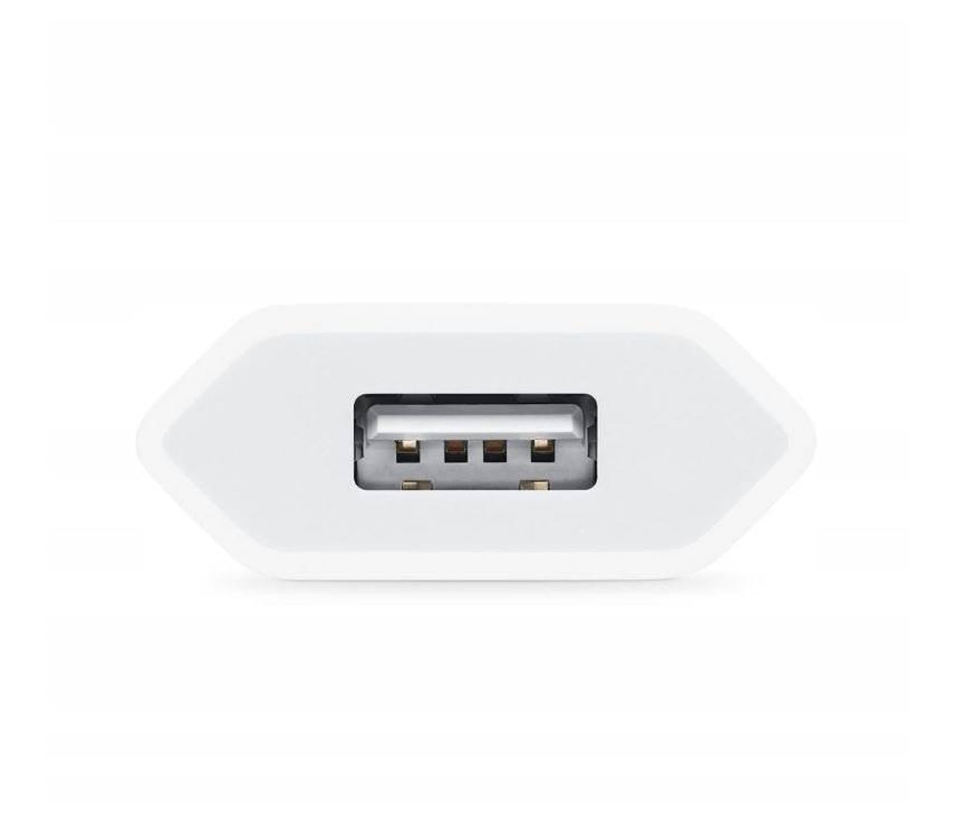 

Ładowarka Sieciowa USB 1A do APPLE / IPHONE A1400 5W PORT USB MD813ZM/A A1400 ZAMIENNIK BULK