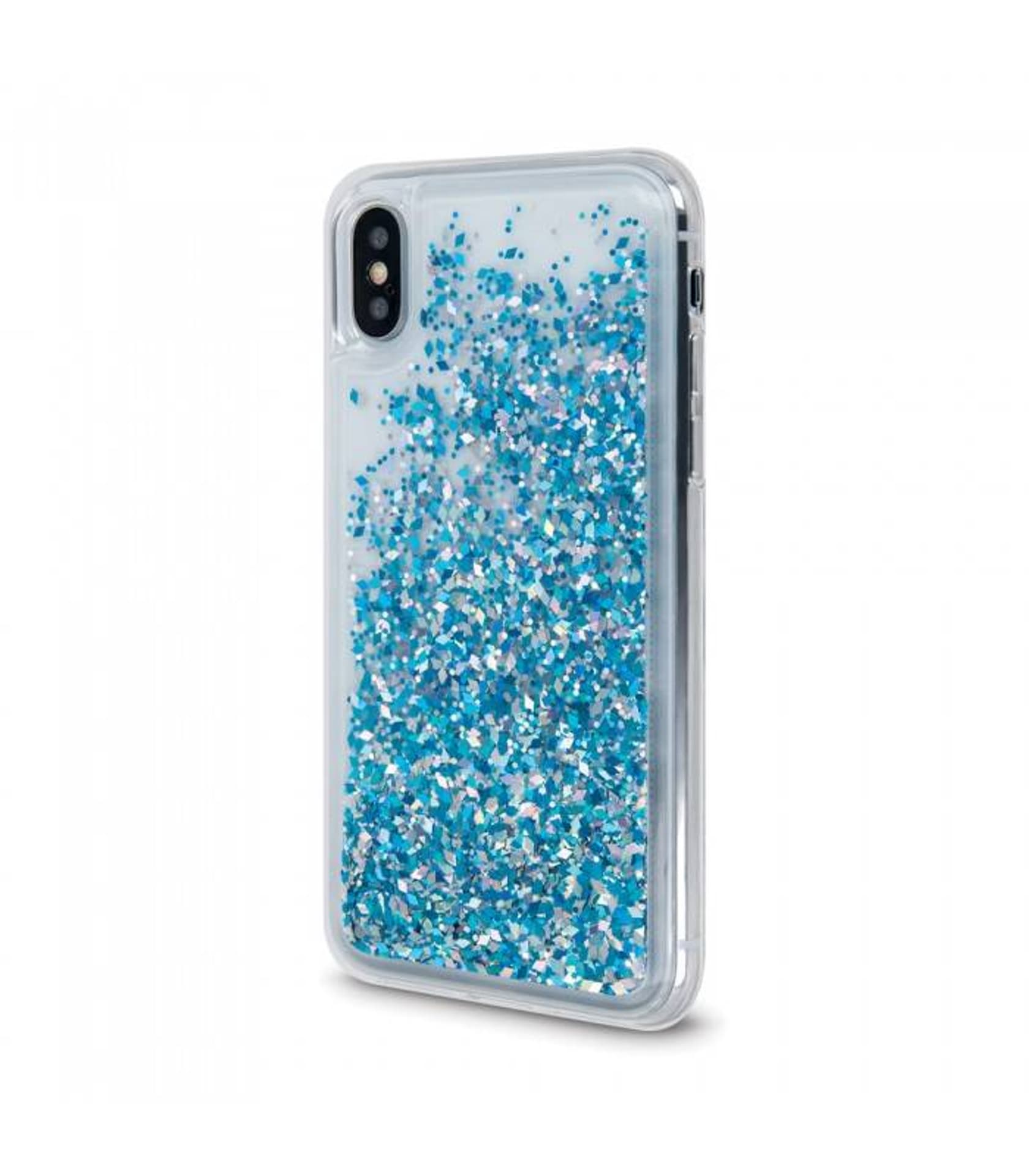 

Etui XIAOMI REDMI NOTE 8T Liquid Sparkle Brokat niebieskie