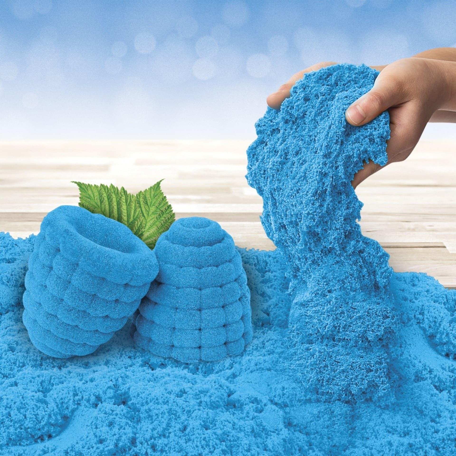 

Piasek kinetyczny Kinetic Sand Smakowite zapachy Niebieskie maliny