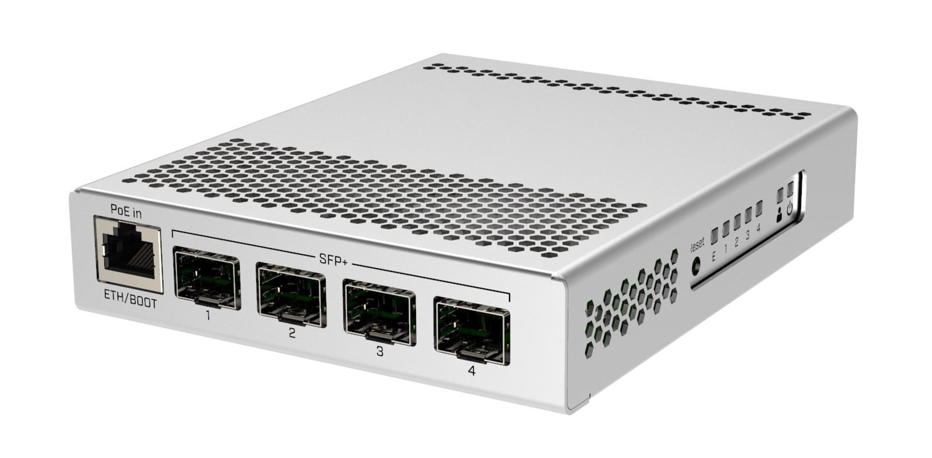 

Przełącznik 1xGbE 4xSFP+ CRS305-1G-4S+IN