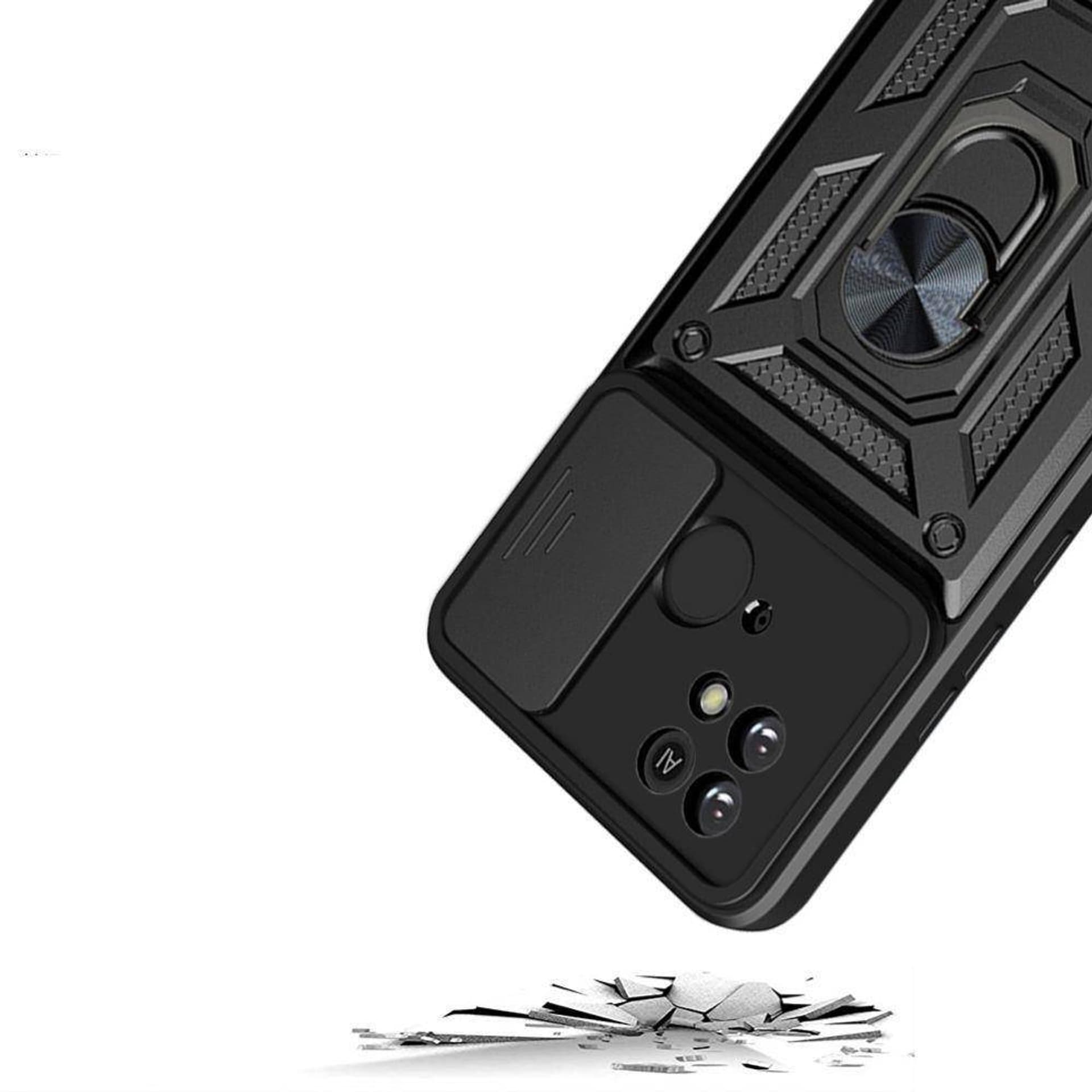 

Etui XIAOMI REDMI 10C Tech-Protect Camshield Pro czarne