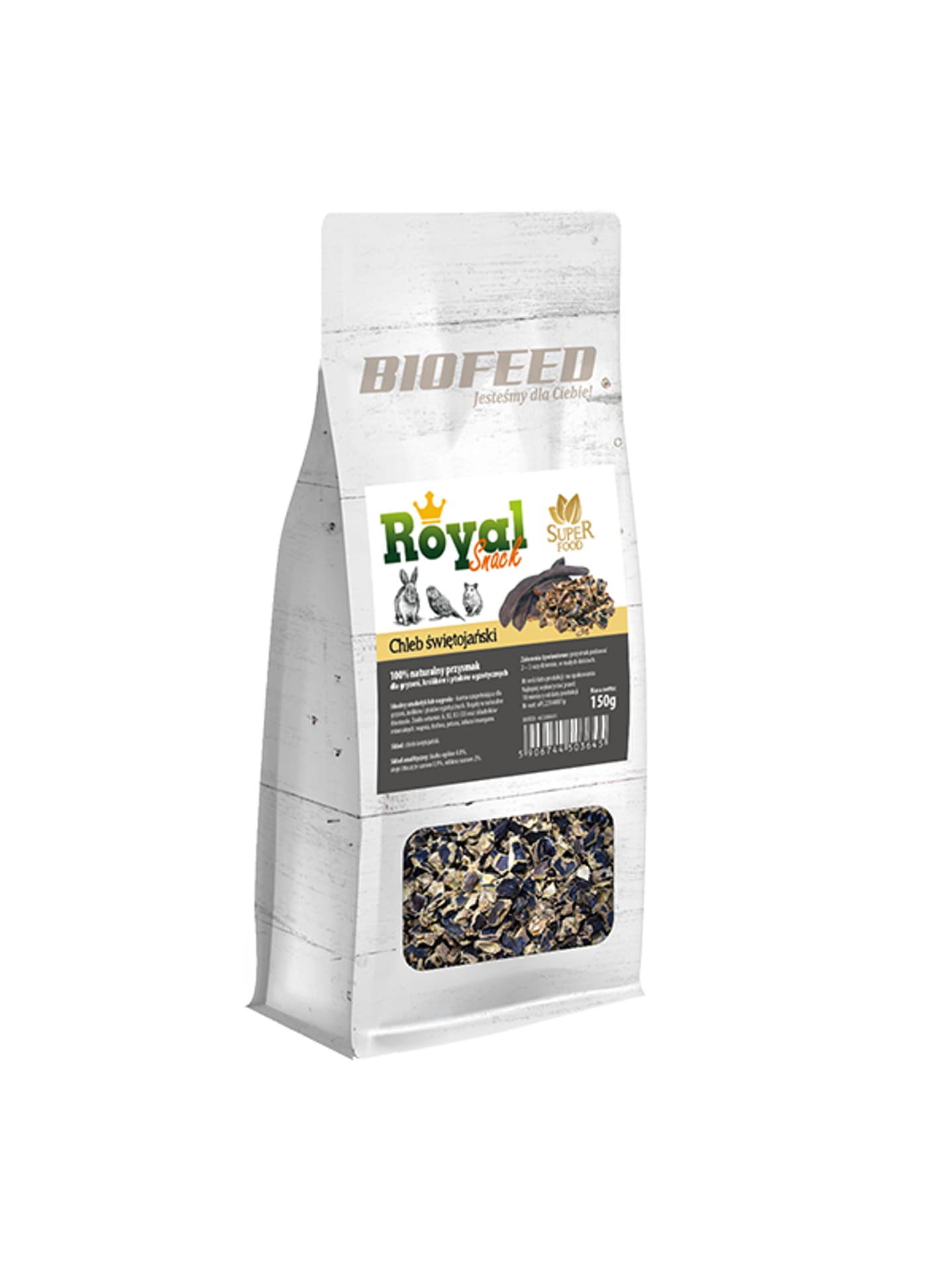 

BIOFEED Royal Snack SuperFood - chleb świętojański 150g