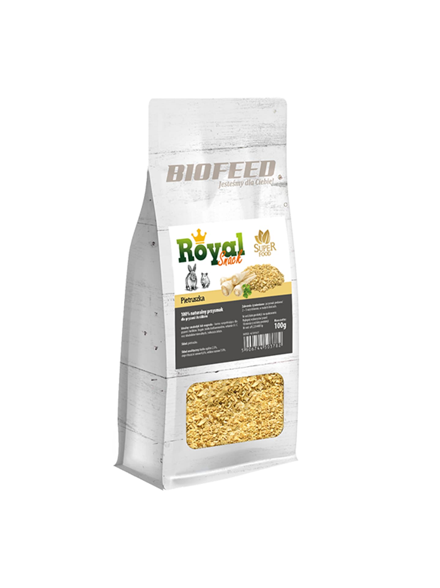 

BIOFEED Royal Snack SuperFood - pietruszka 100g