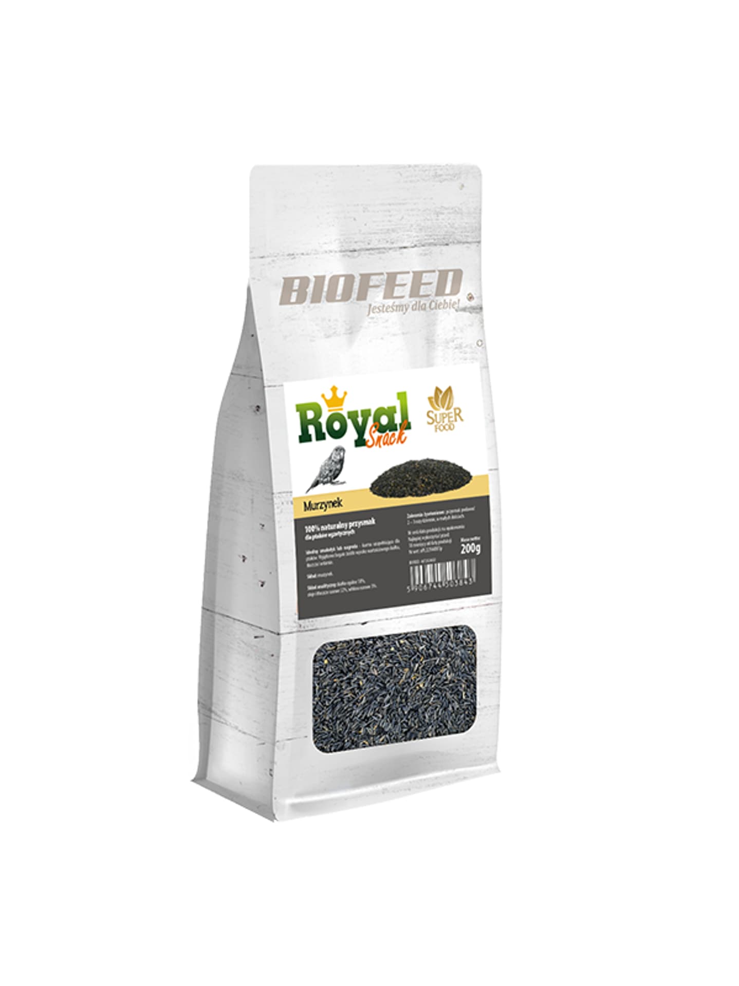 

BIOFEED Royal Snack SuperFood - murzynek 200g