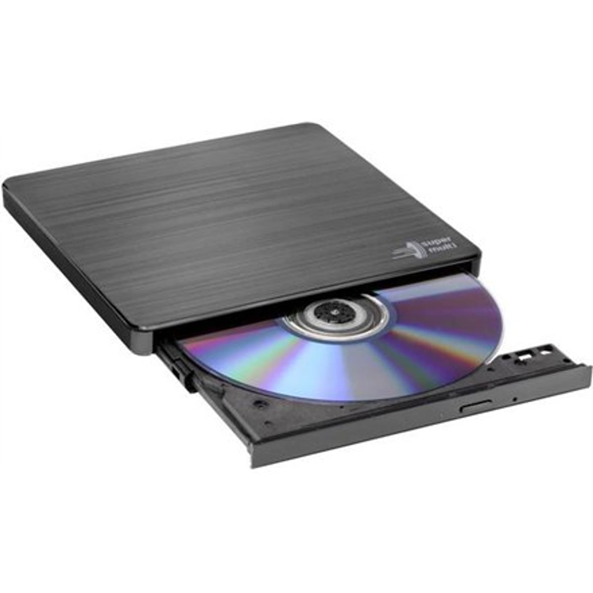 

H.L Data Storage Ultra Slim Portable DVD-Writer GP60NB60 Interface USB 2.0, DVDR/RW, CD read speed 24 x, CD write speed 24 x, B