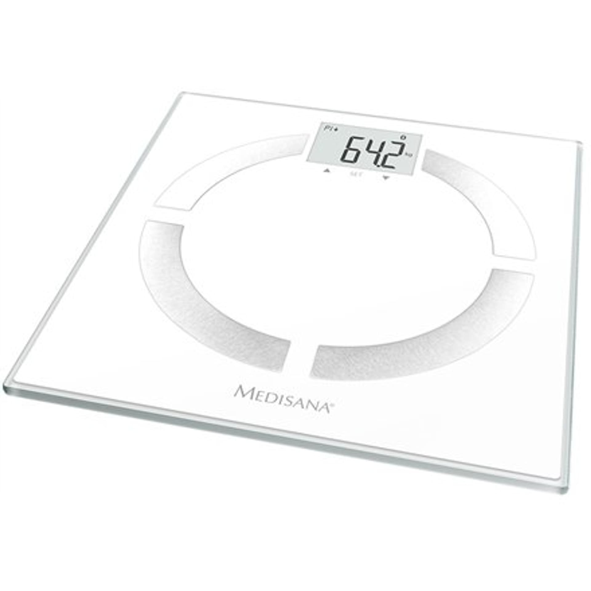 

Medisana BS 444 Body Analysis Scale, Stainless Steel, Bluetooth