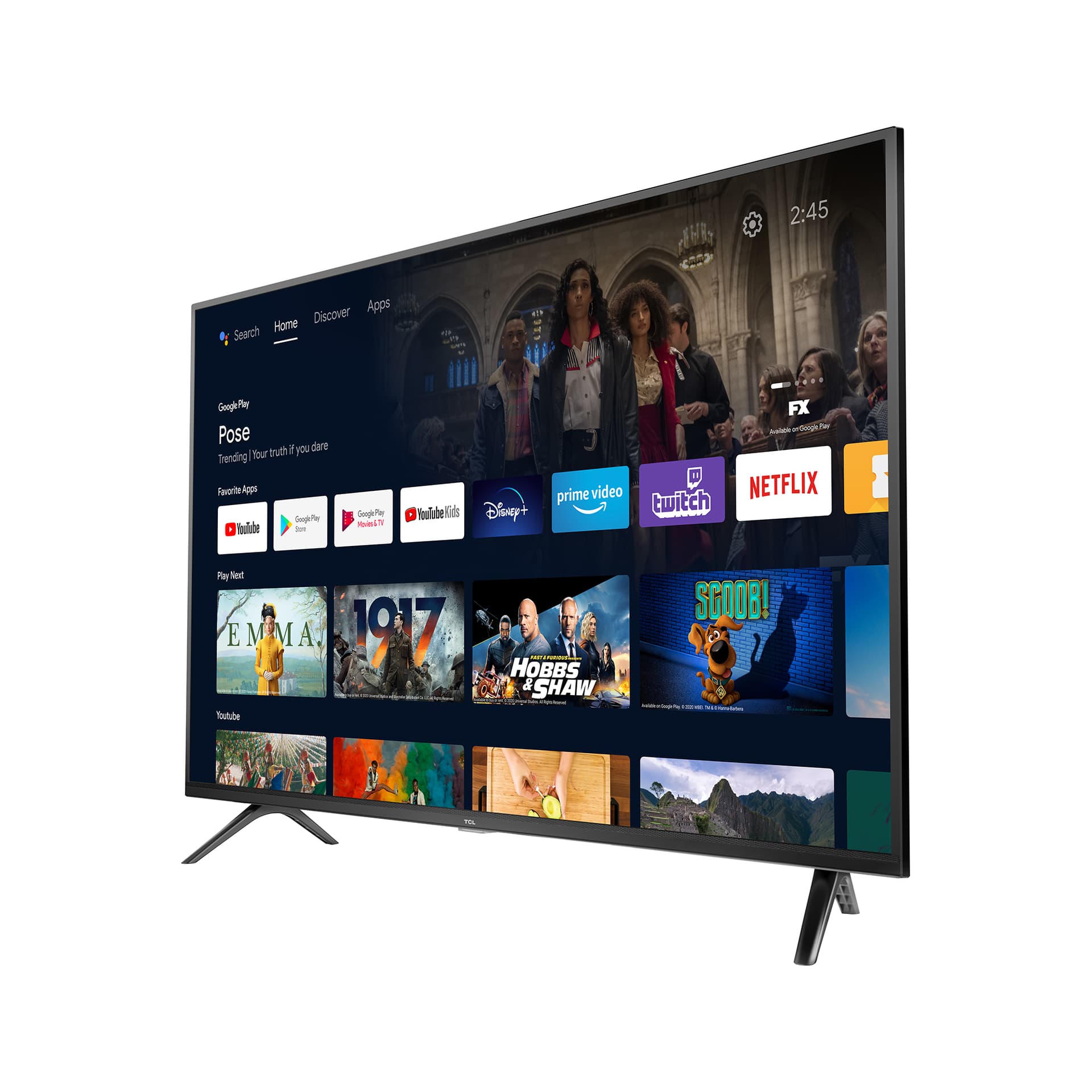 

Telewizor TCL 40" FHD AndroidTV DVB-T2/C/S2 H.265 HEVC