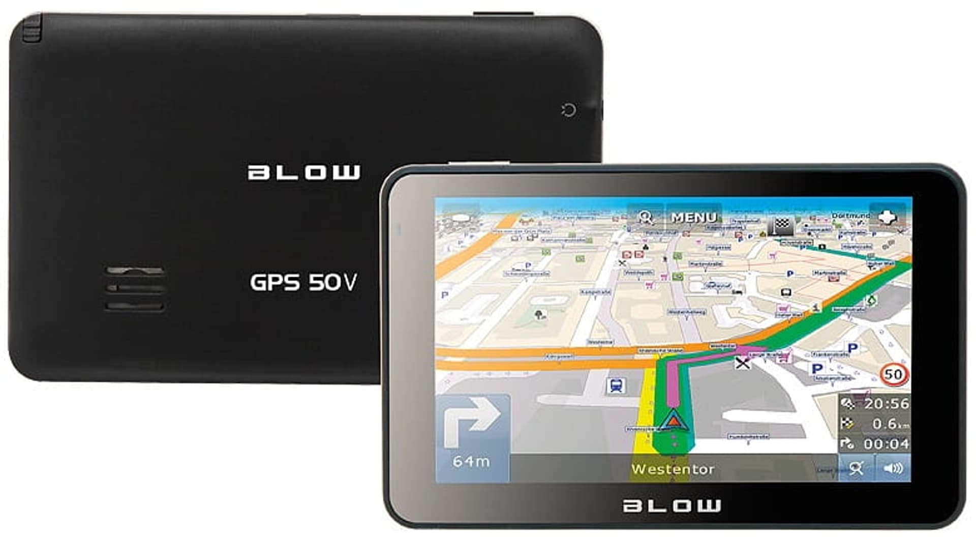 

Nawigacja GPS 5" mapa Europa Blow GPS50V