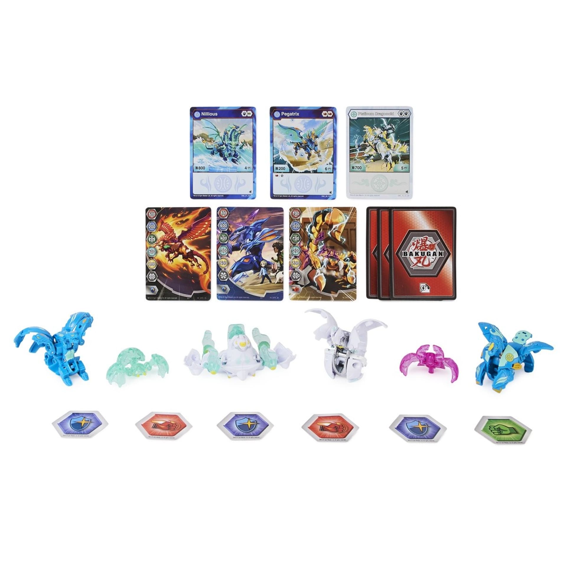 

Figurki Bakugan Evolutions Mega rozgrywka Pack 4