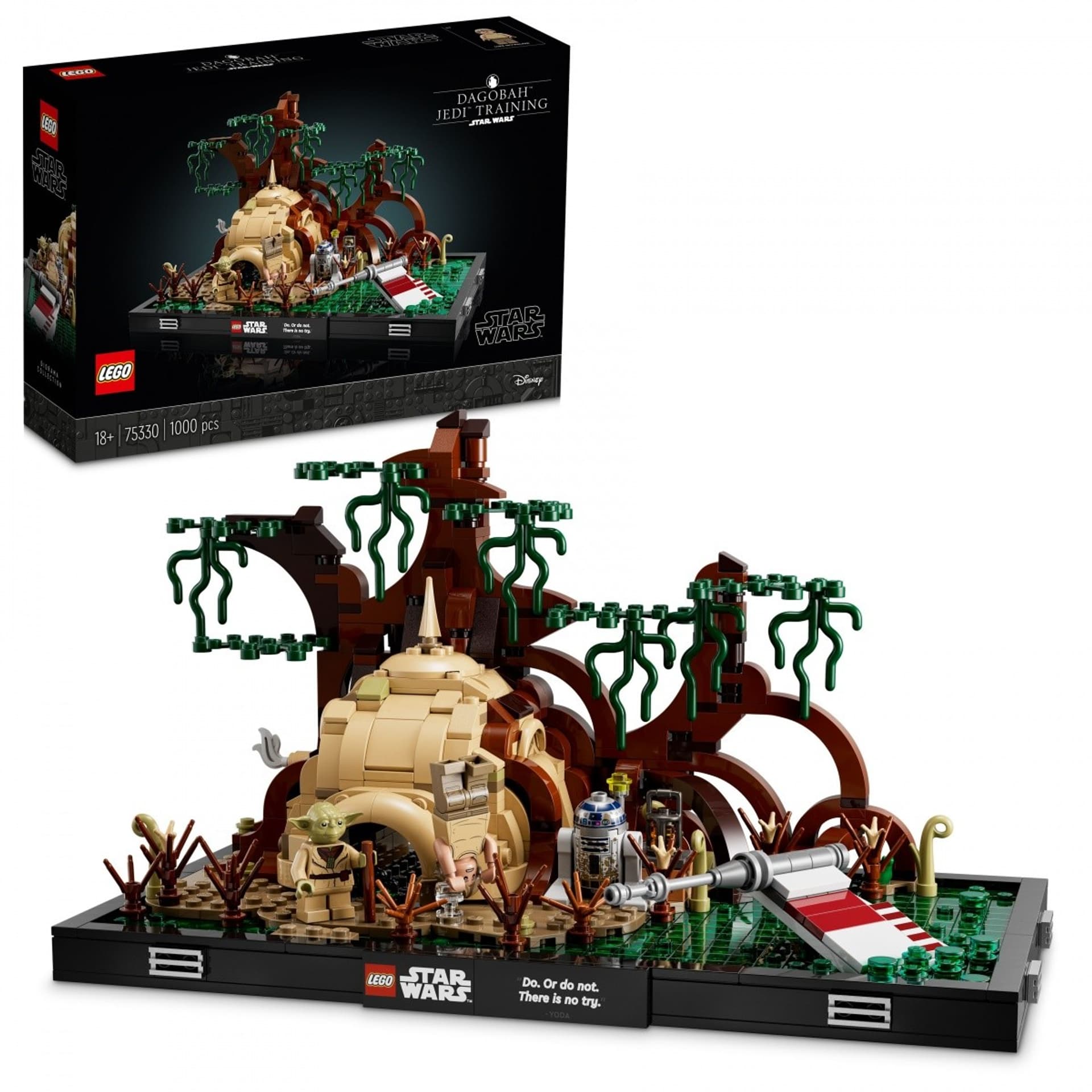 

Klocki Star Wars 75330 Diorama: Szkolenie Jedi na Dagobah