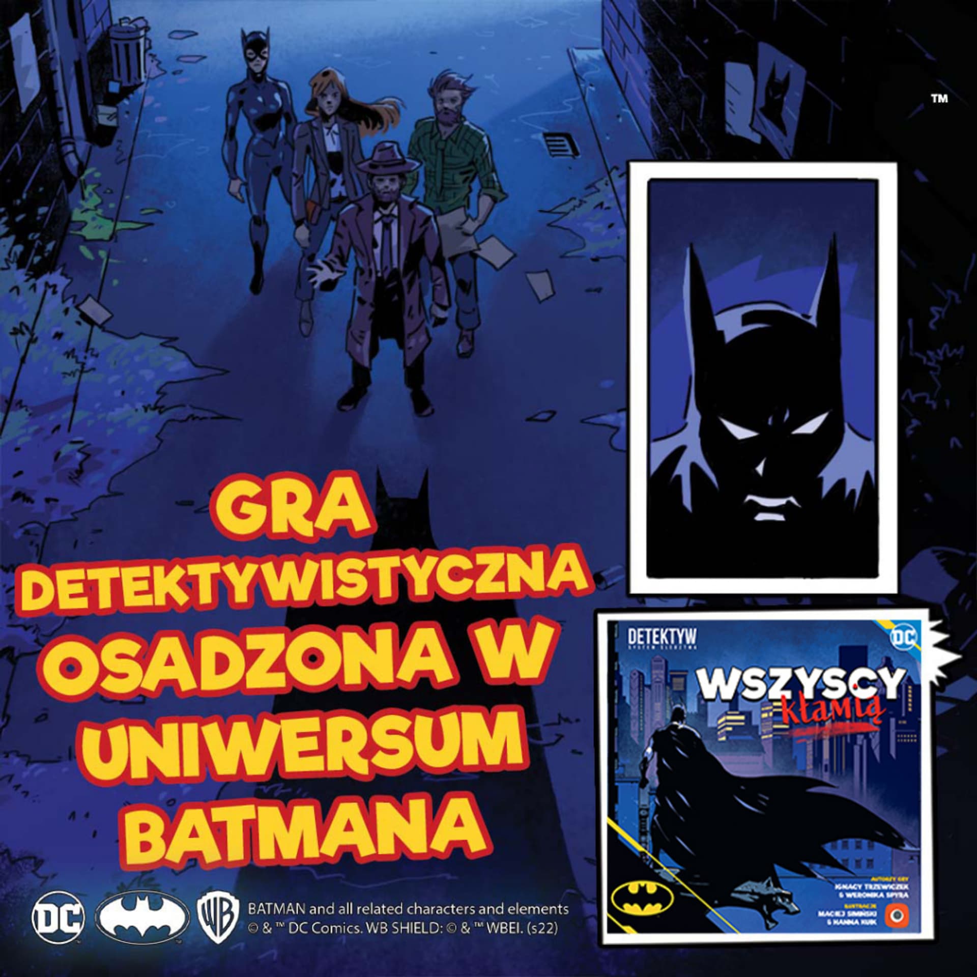 

GRA BATMAN: WSZYSCY KŁAMIĄ - PORTAL GAMES