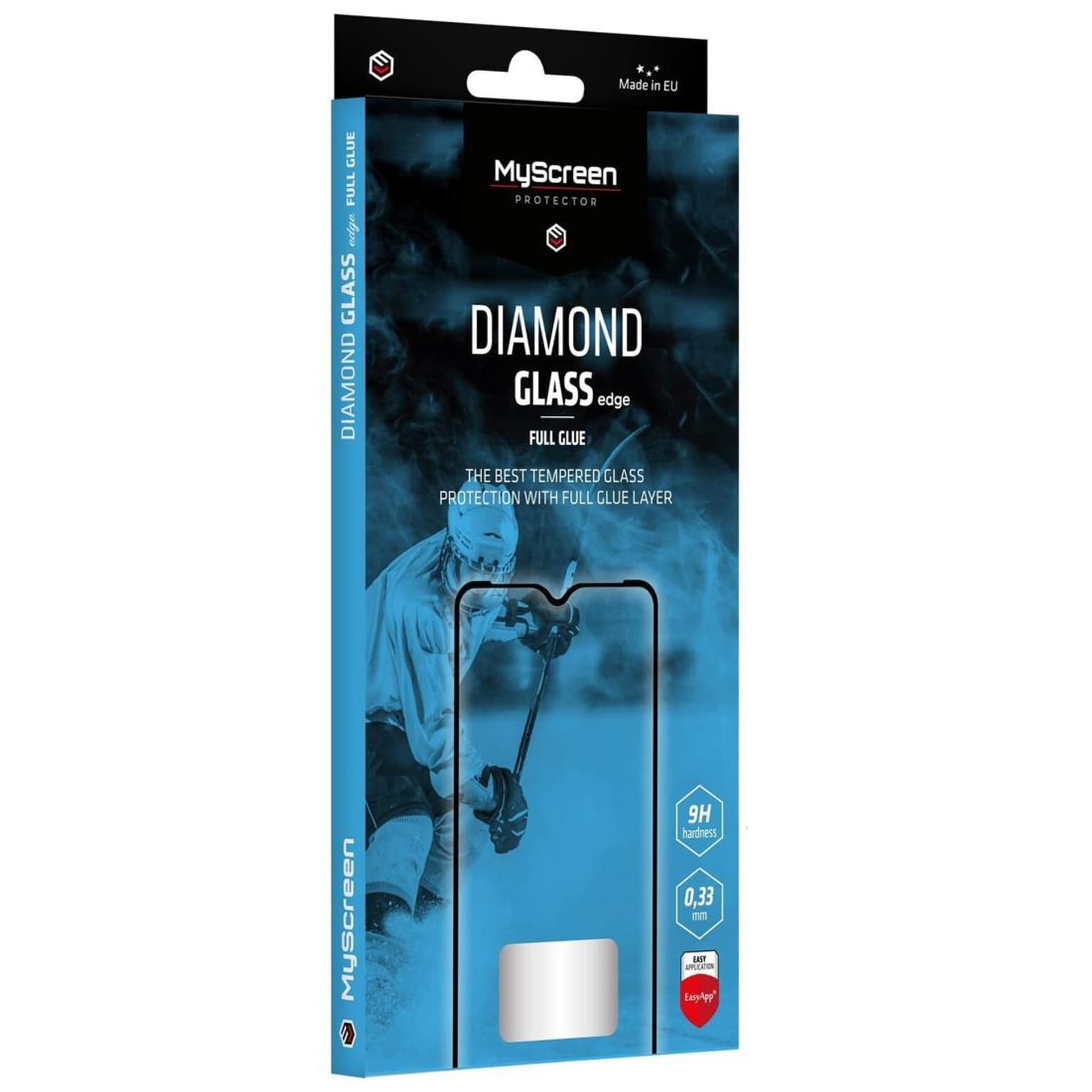 

MS Diamond Glass Edge FG Sam S901 S22 czarny/black Full Glue