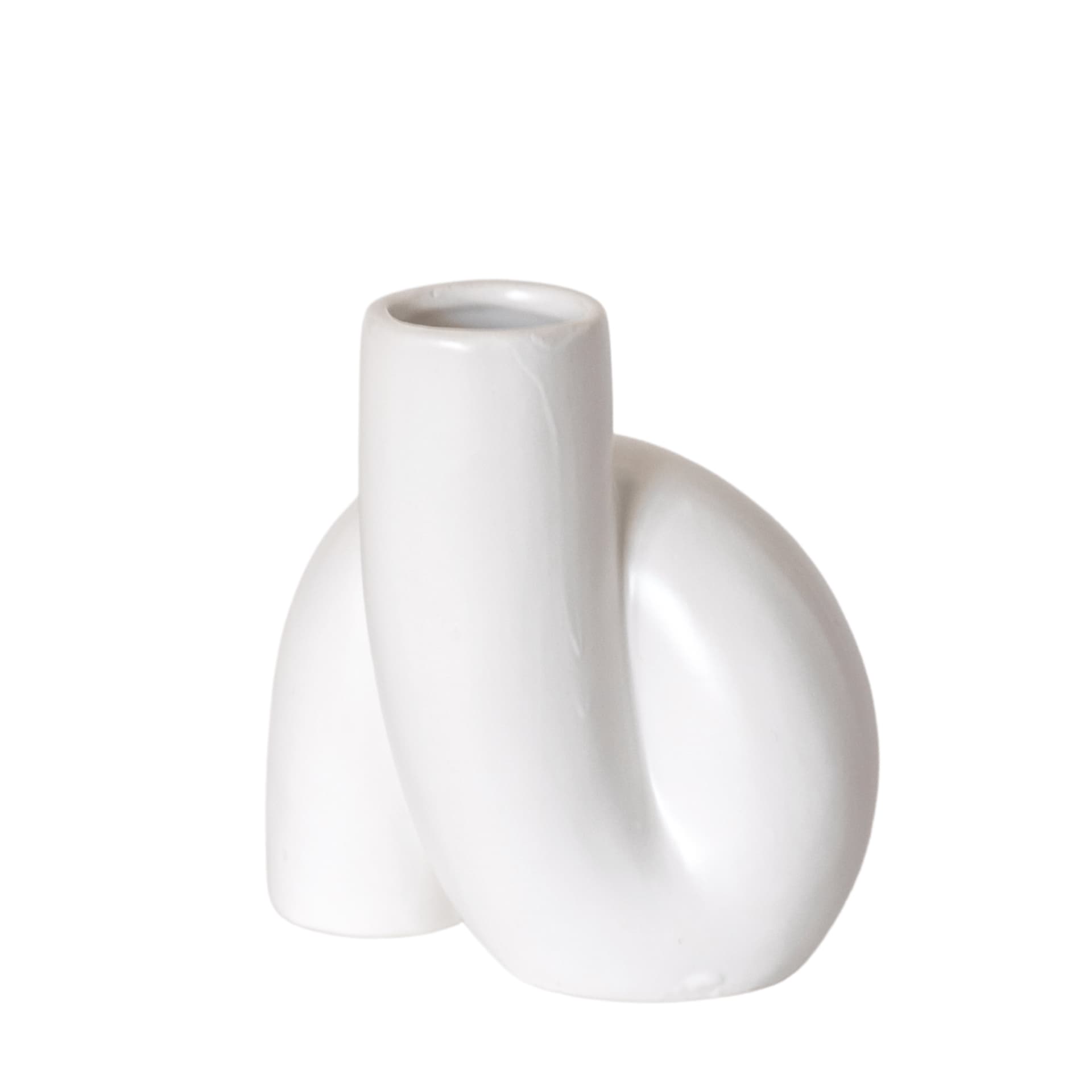 

Wazon porcelanowy biały,11.5cm
