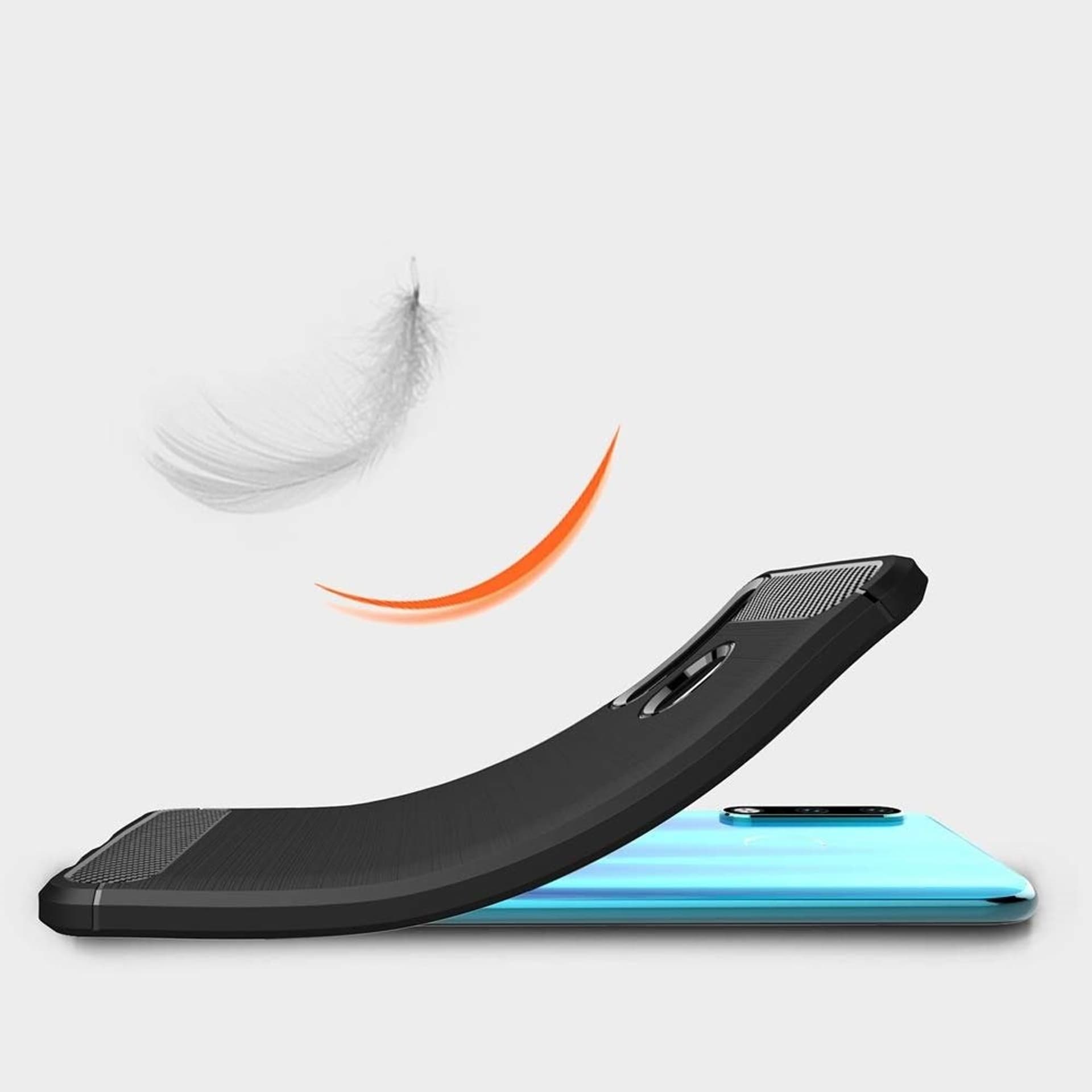 

Etui HUAWEI P30 LITE Nexeri Carbon Pancerne czarne