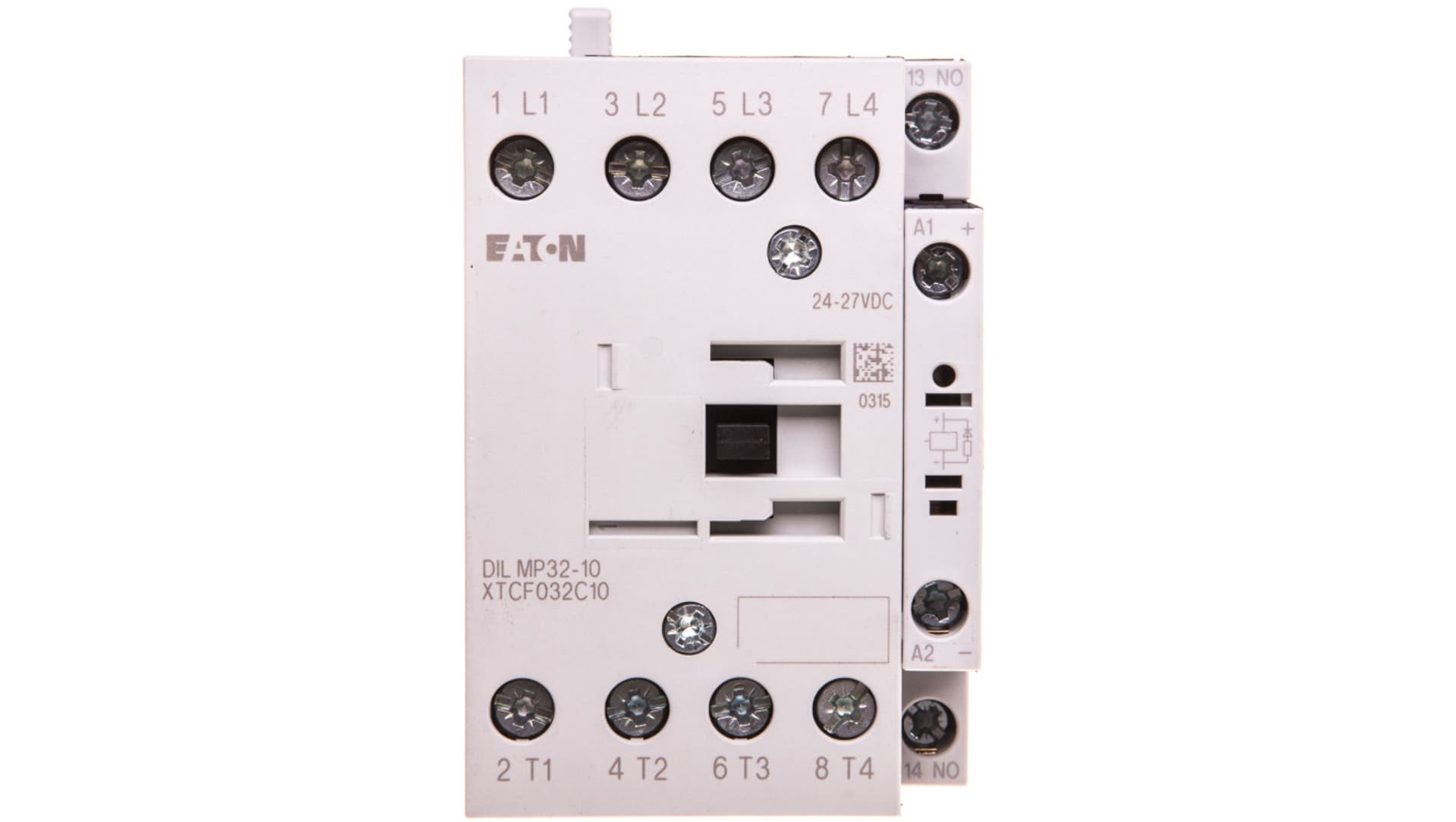 

Stycznik mocy 32A AC-1 4P 24VDC 1Z 0R DILMP32-10(RDC24) 109811, Rdc24) 10981
