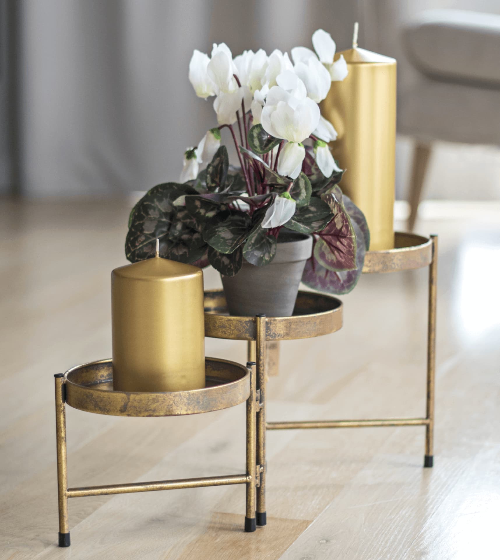 

Kwietnik rozkładany złoty