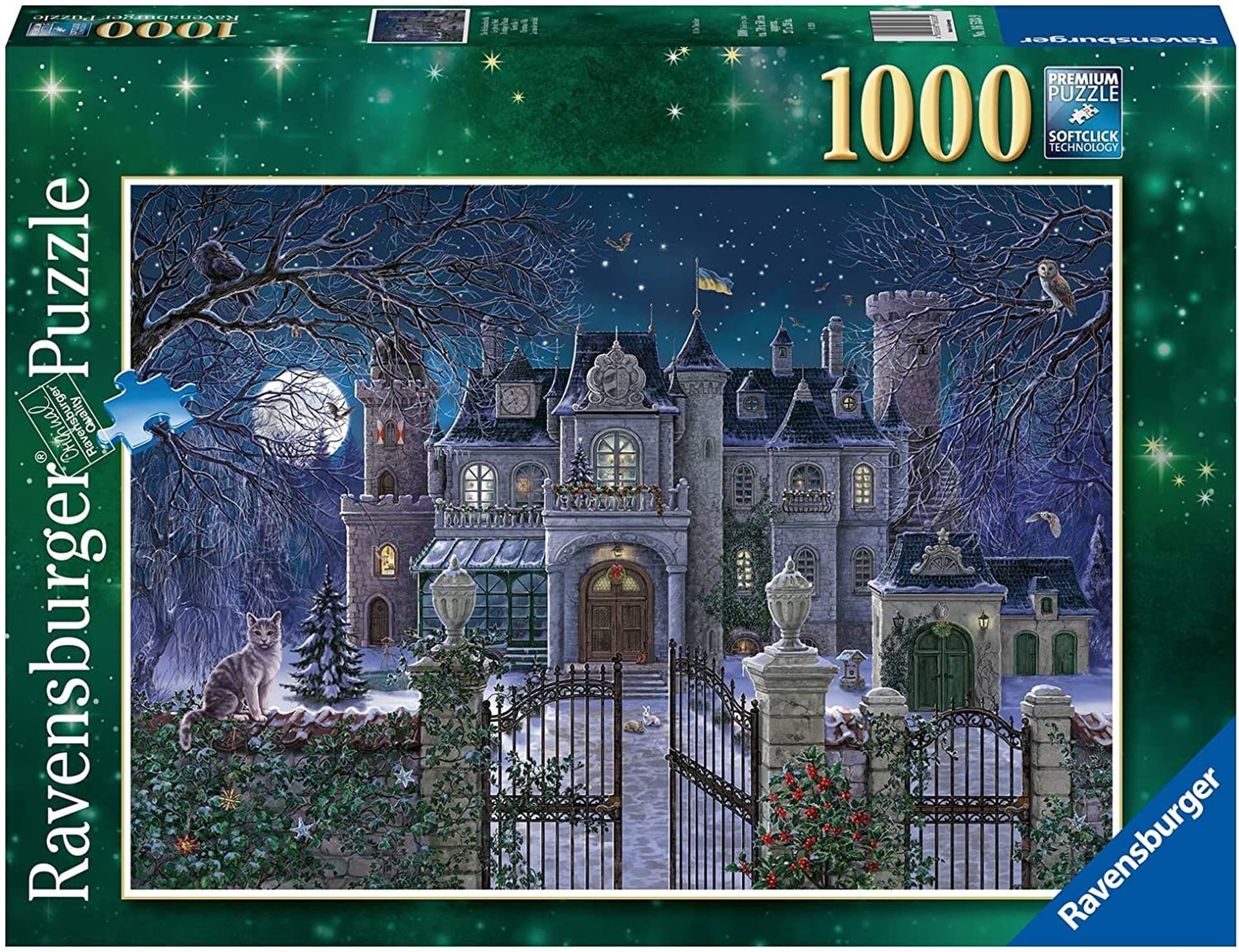 

Puzzle 2D 1000 elementów Świąteczna posiadłość