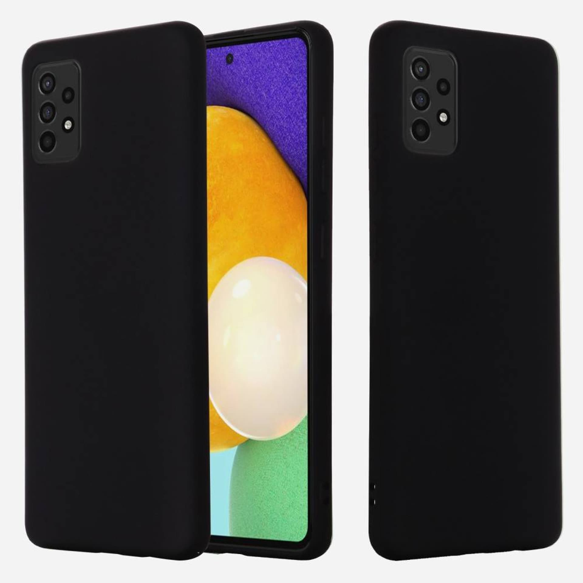 

Etui SAMSUNG GALAXY A52 / A52s Silicone case elastyczne silikonowe czarne